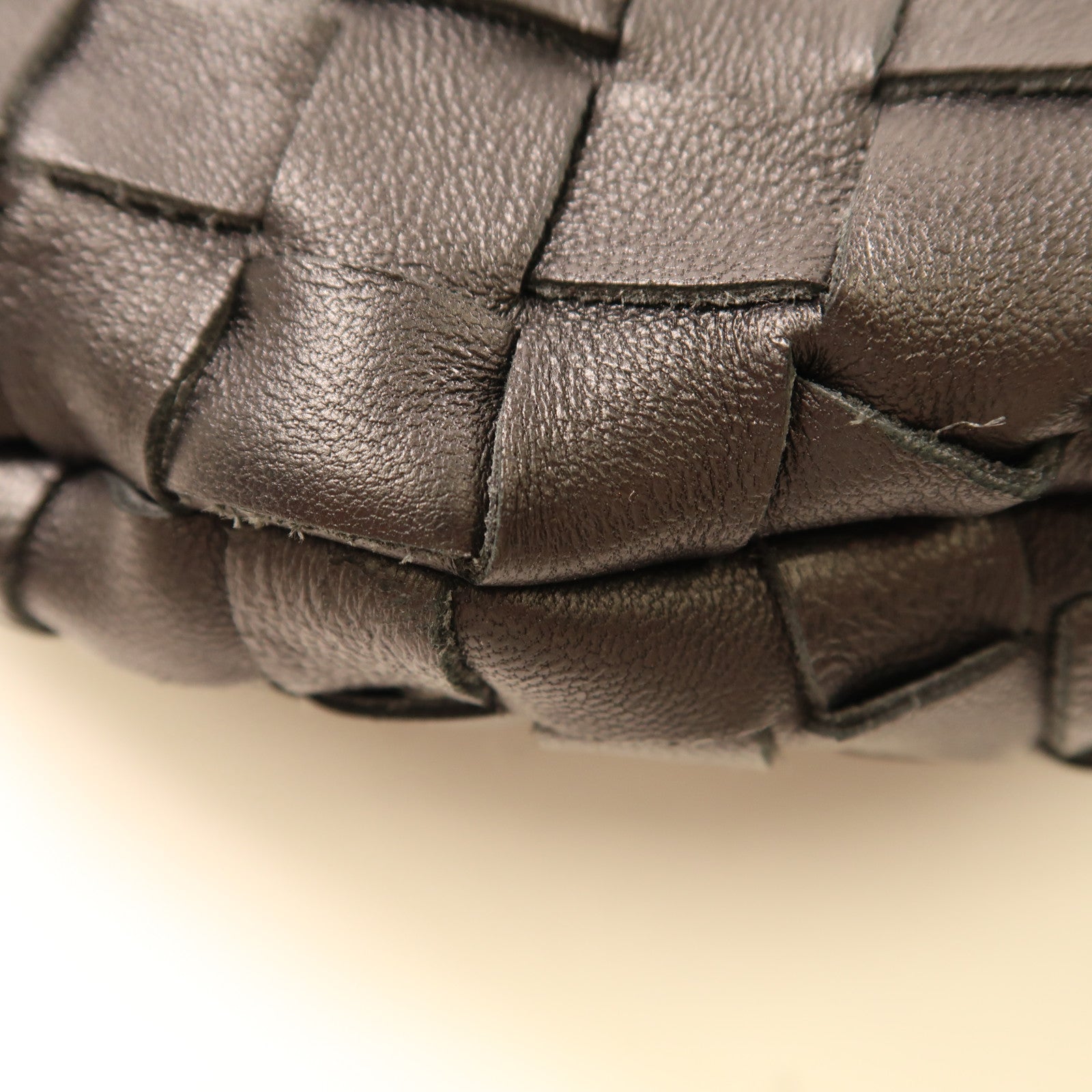 BOTTEGA VENETA 羊皮皮革Handbag金扣手挽袋