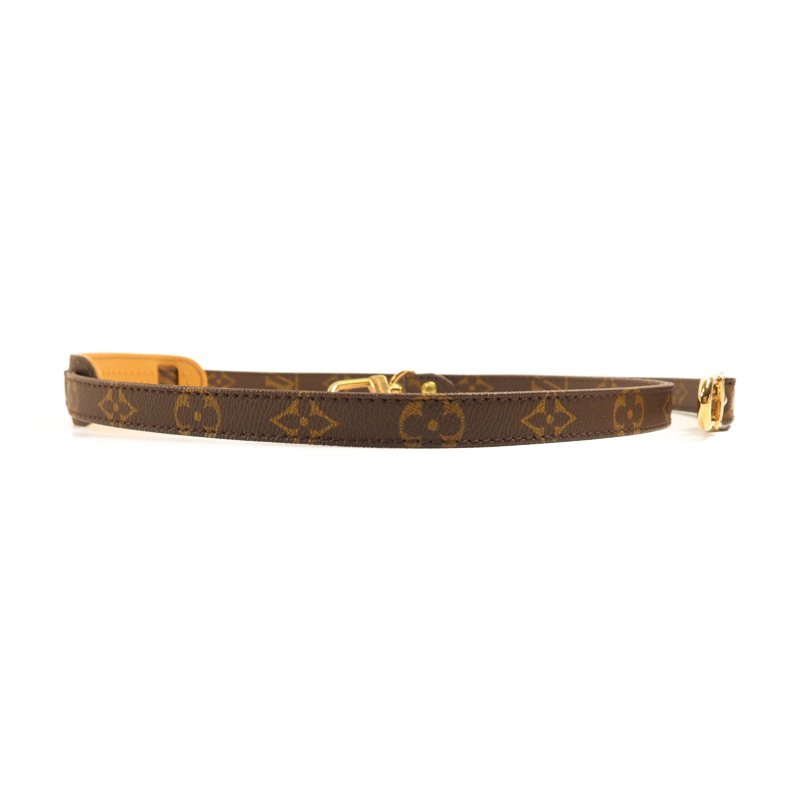 LOUIS VUITTON LV GHW Shoulder Strap Monogram Brown