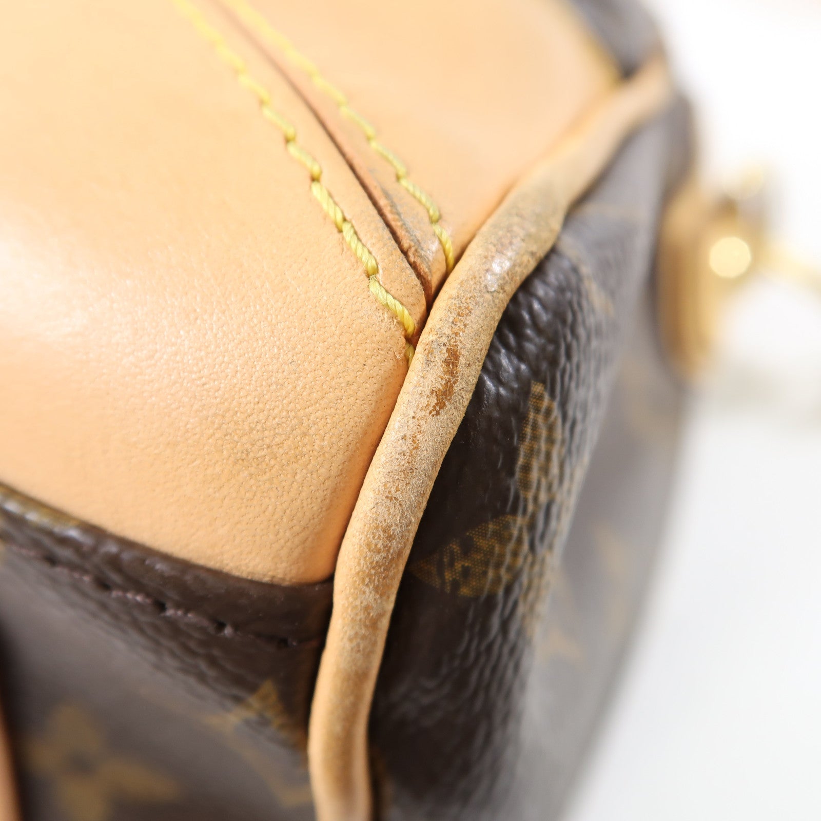 LOUIS VUITTON Monogram Retiro金扣手挽肩背兩用袋啡色