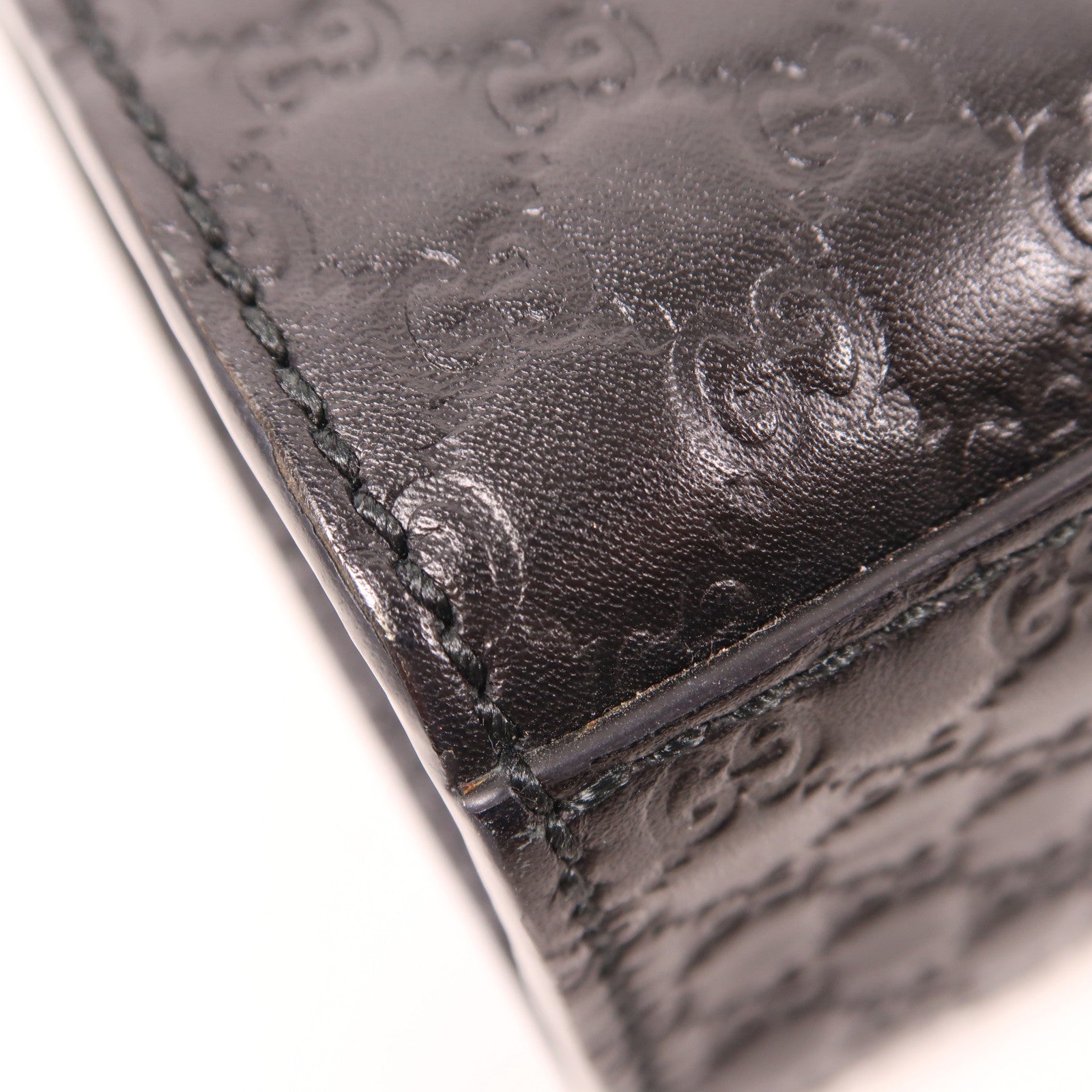 GUCCI 牛皮皮革Chain Shoulder金扣肩背袋