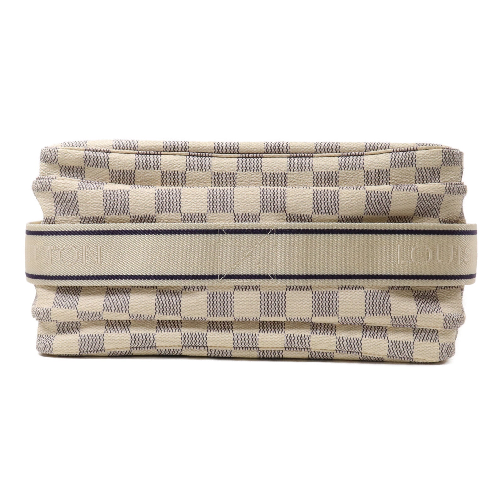 LOUIS VUITTON Damier Azur Naviglio肩背袋