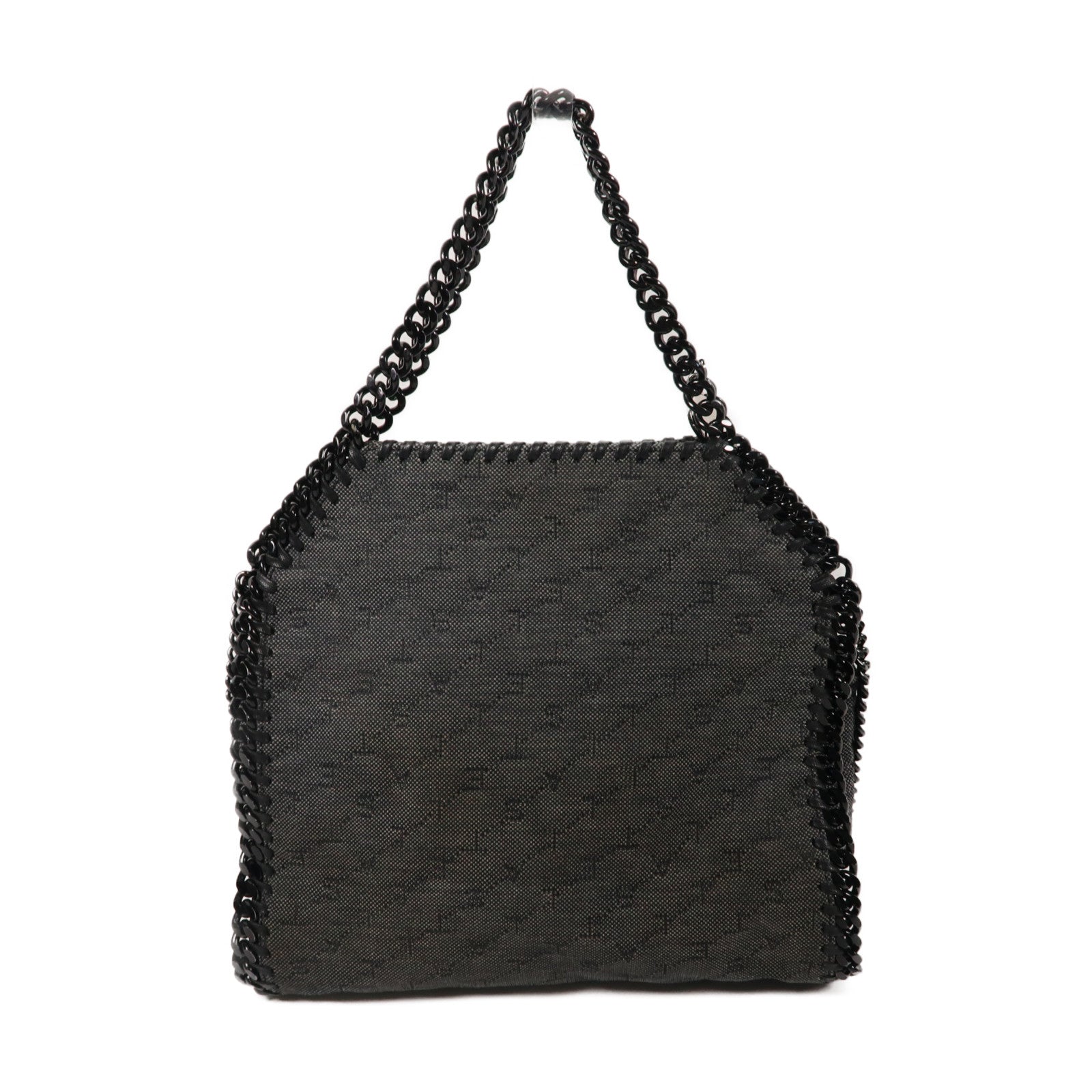 Stella McCartney 布質Stella Mccartney手挽肩背兩用袋灰色