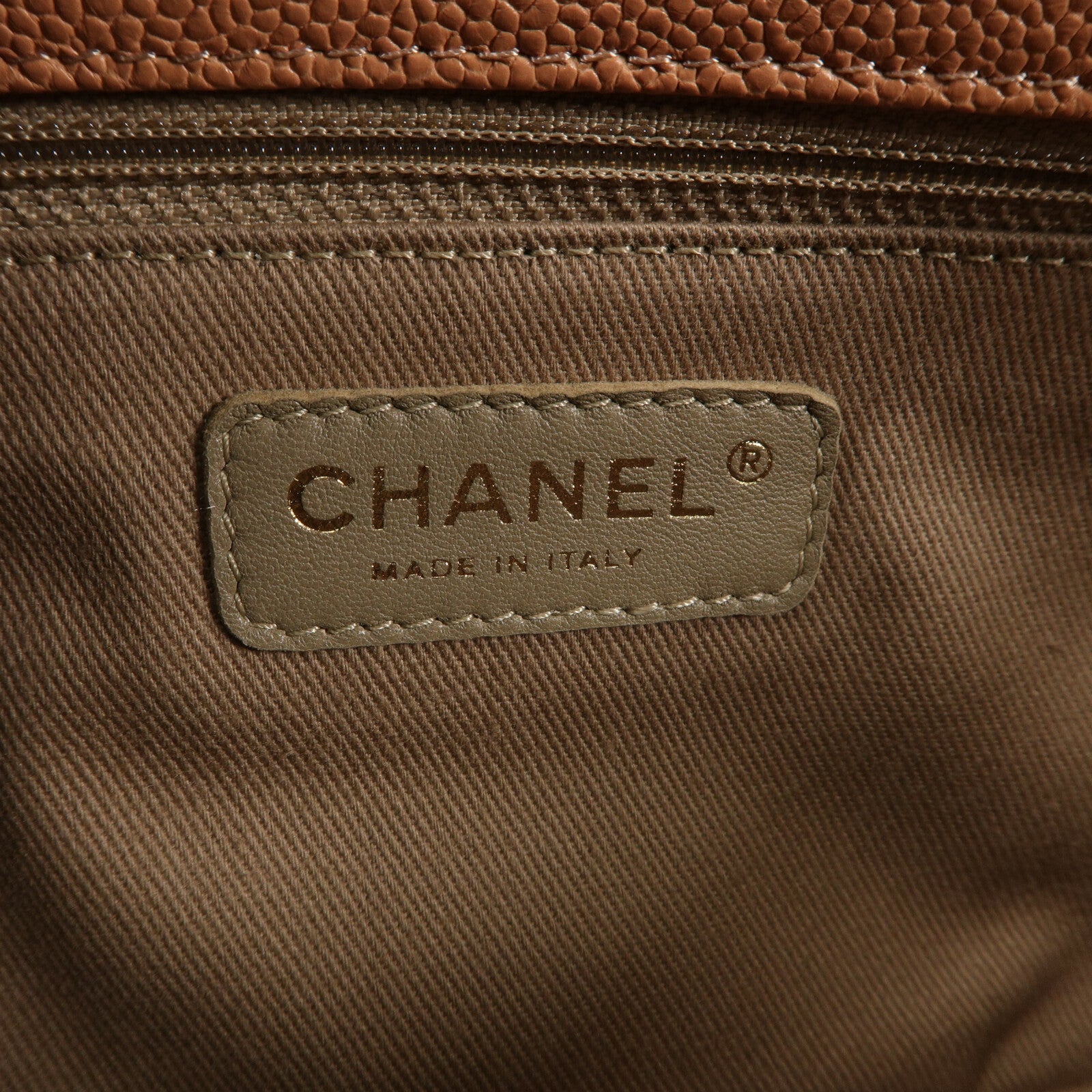 CHANEL 牛皮皮革Chain Shoulder鏈帶肩背袋
