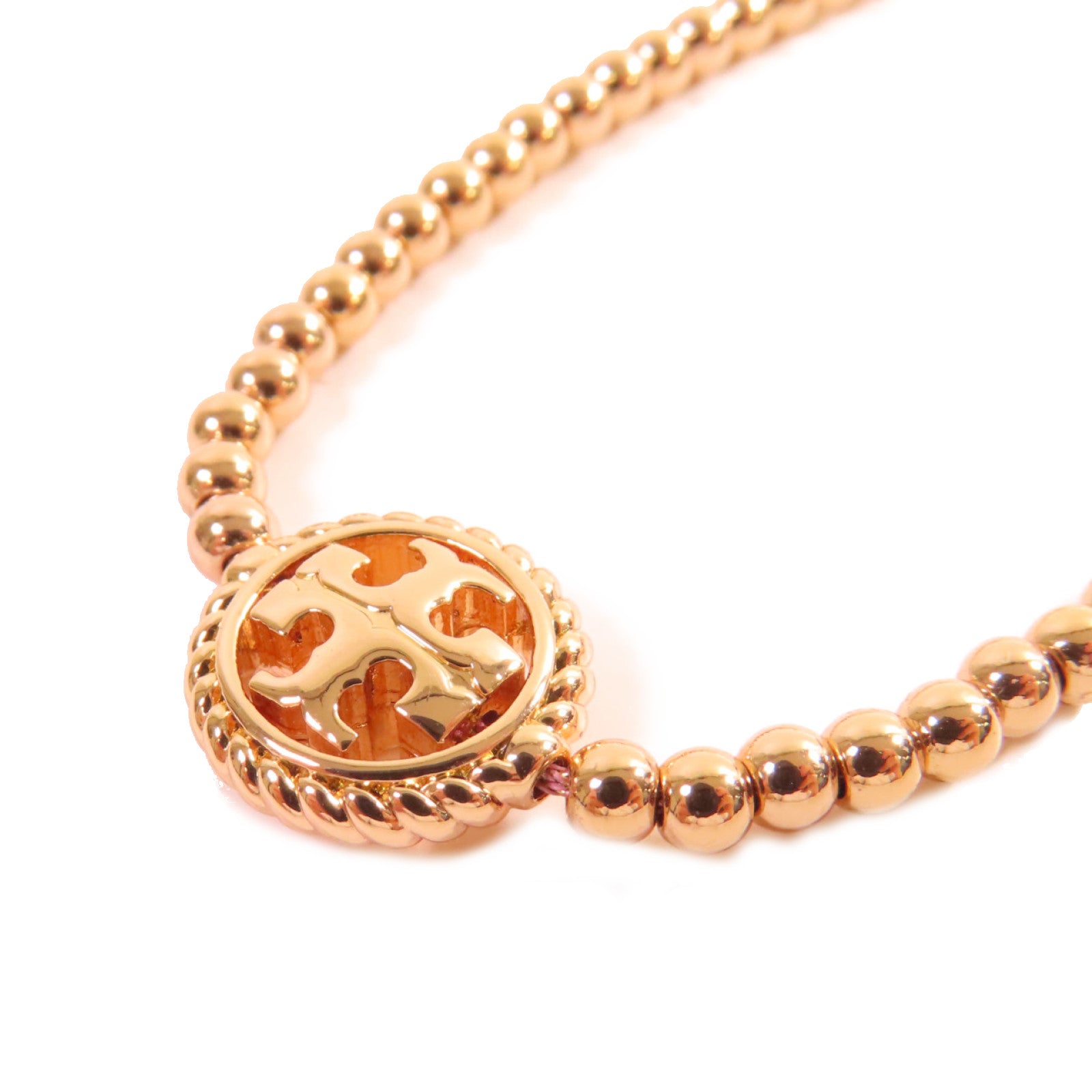 Tory Burch 金屬Bracelet手鏈金色/粉紅色