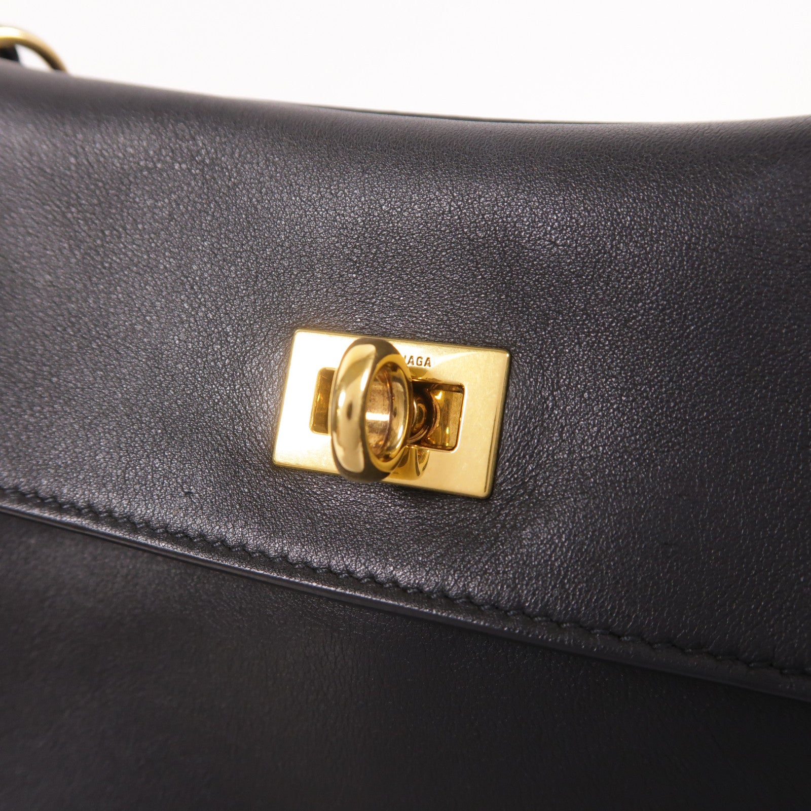 BALENCIAGA 牛皮皮革Rodeo金扣手挽肩背兩用袋