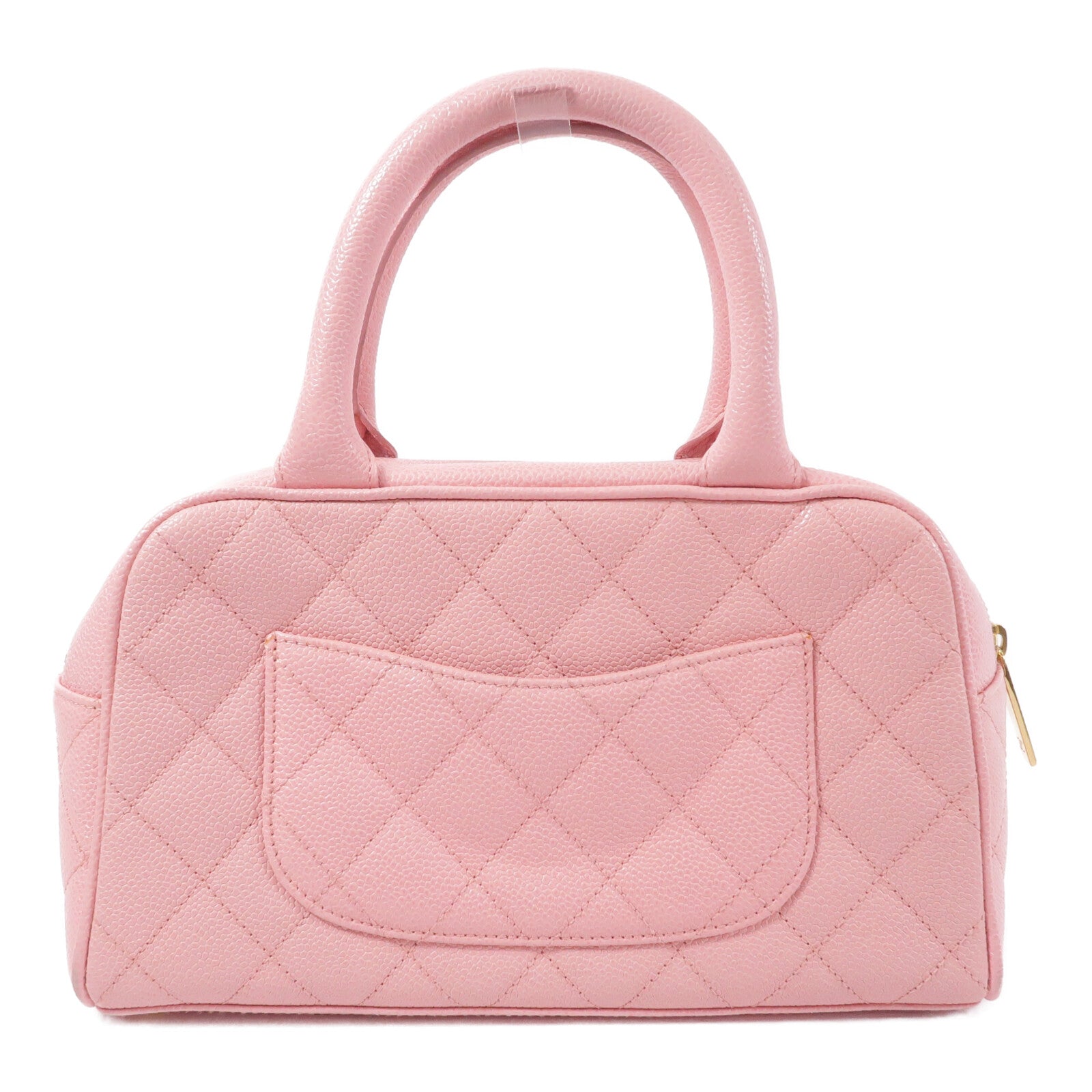 CHANEL 牛皮皮革Vintage Mini Boston Bowing Bag手挽袋