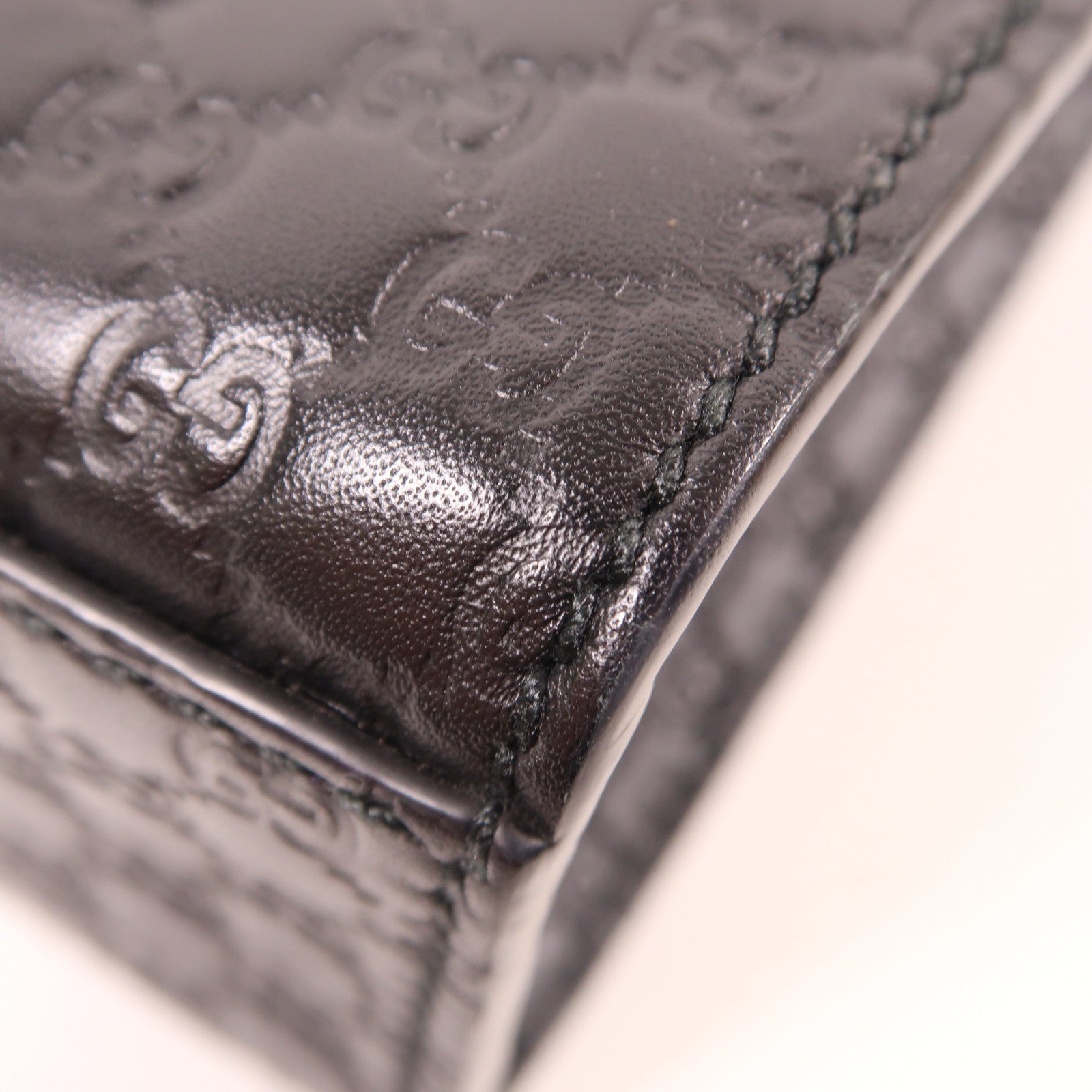 GUCCI 牛皮皮革Chain Shoulder金扣肩背袋