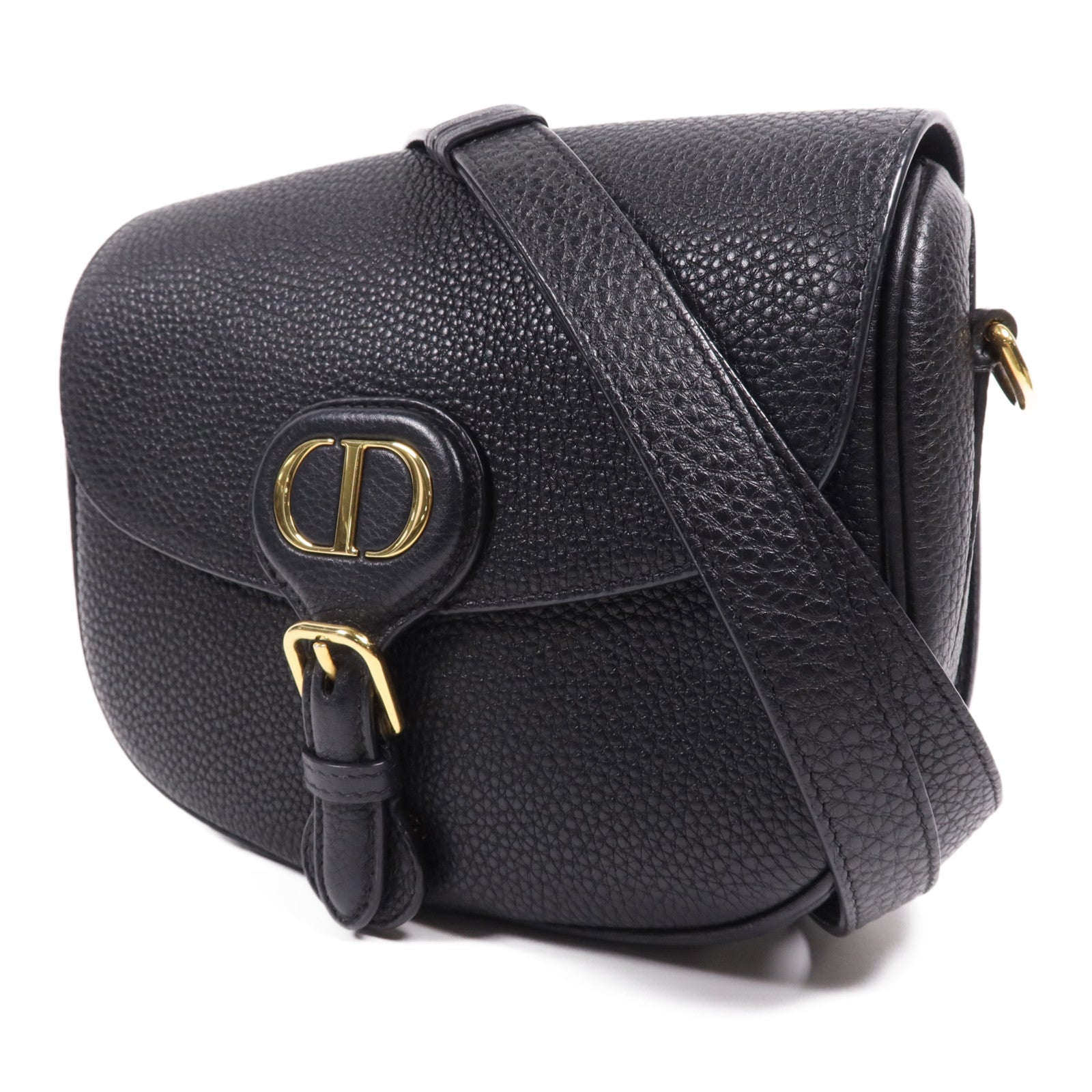 Dior 牛皮皮革Bobby Small金扣肩背袋