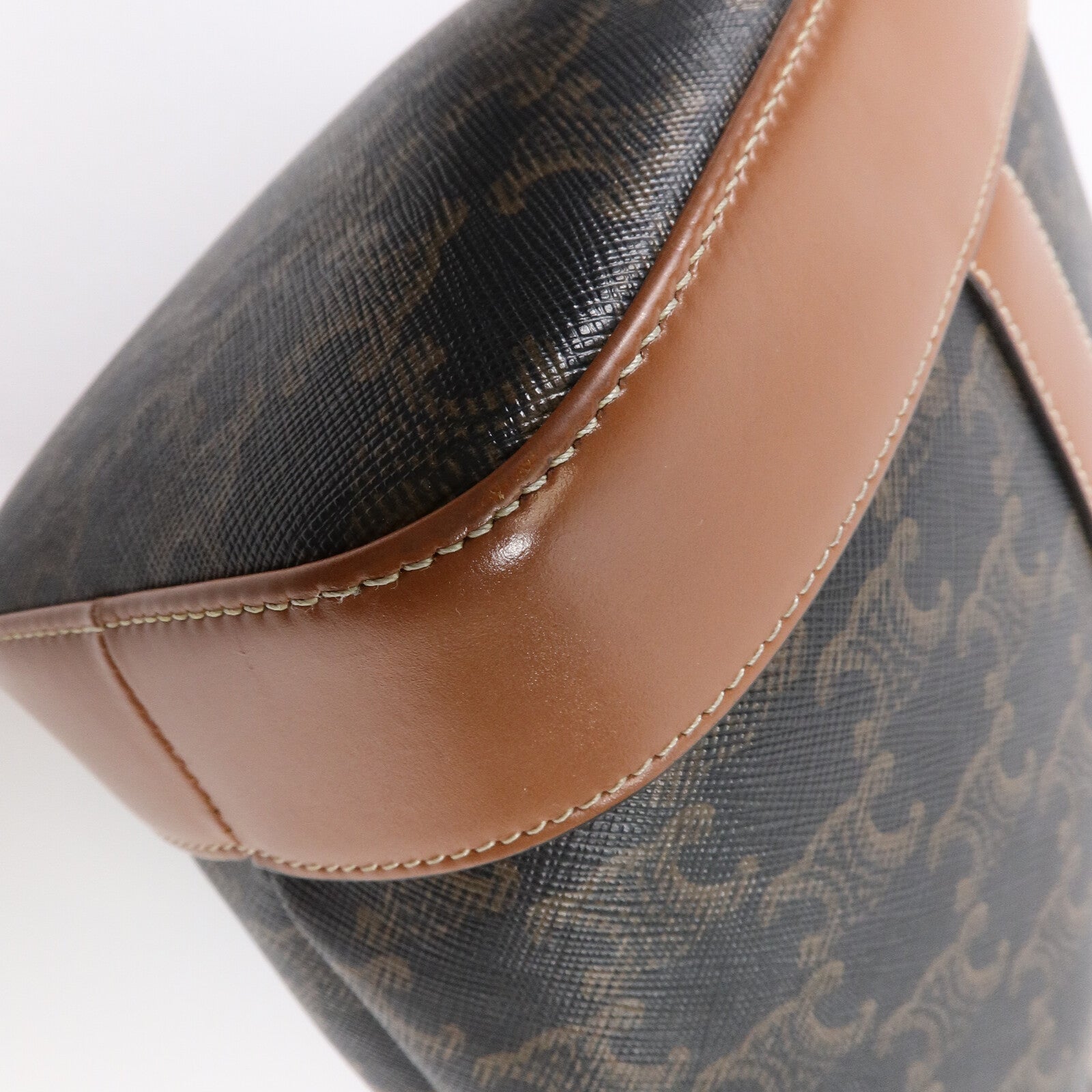 CELINE 塗層帆布Triomple Small Bucket Bag肩背袋