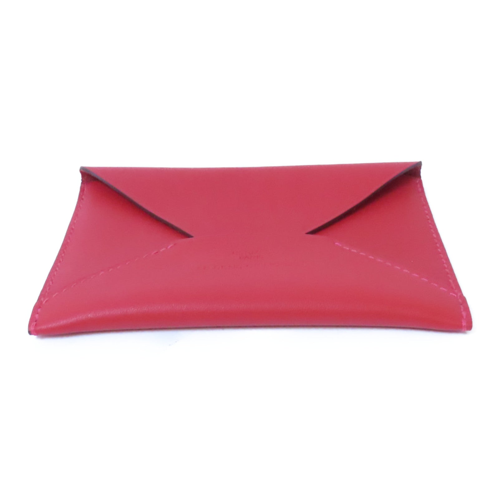 HERMES 【限時優惠】Swift皮革Card Case卡片套Vermillion/紅色