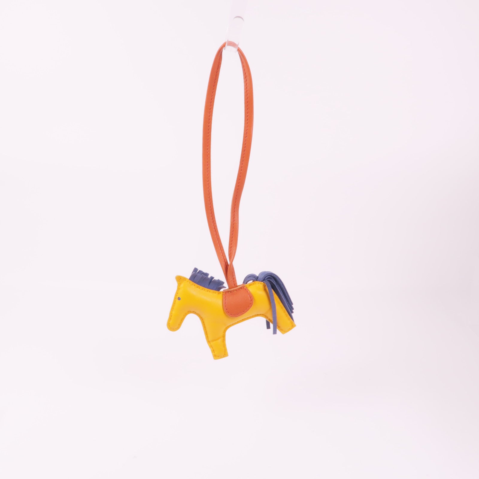 HERMES Milo皮革/Swift皮革Rodeo PM掛飾