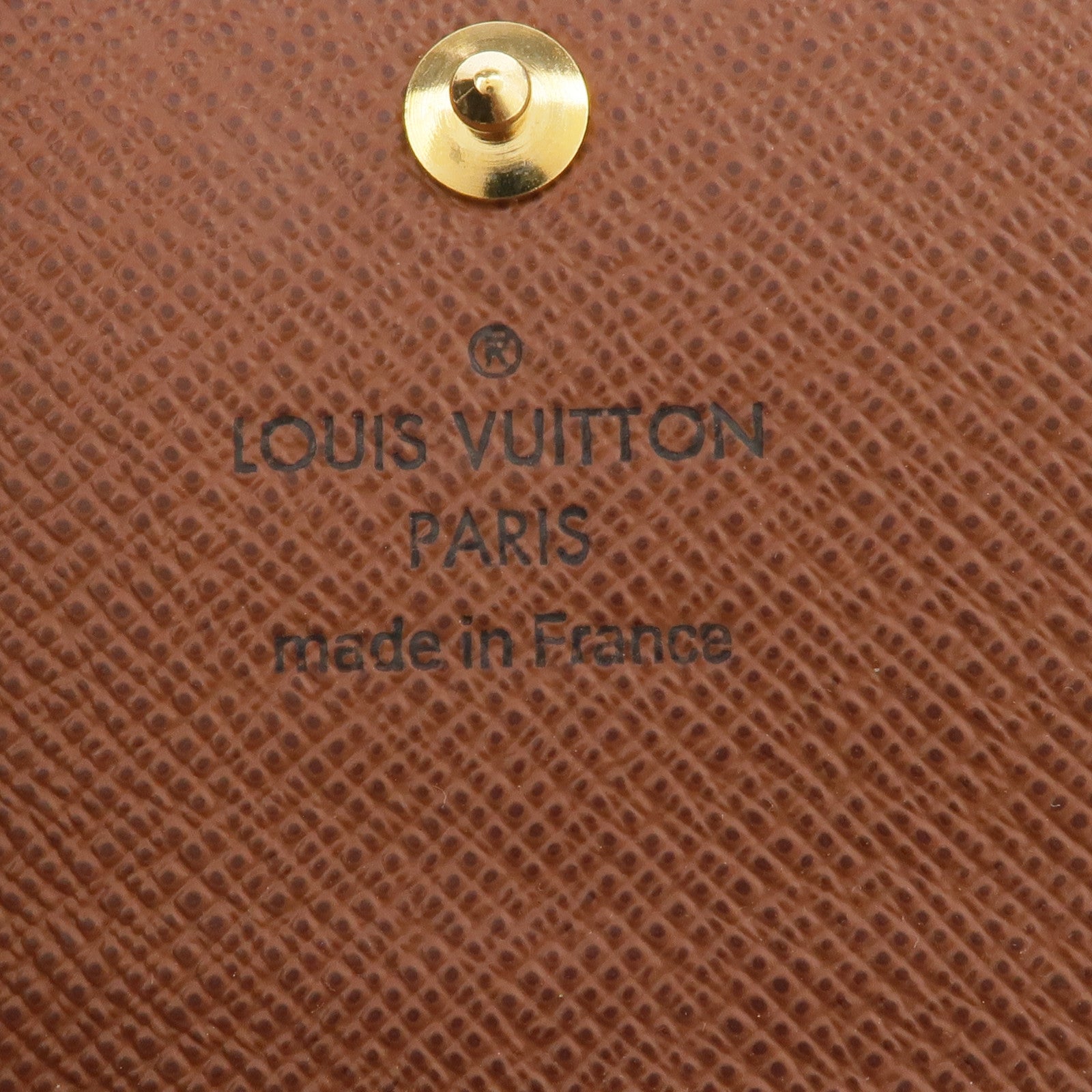 LOUIS VUITTON Monogram 6 Key Holder金扣鎖匙包