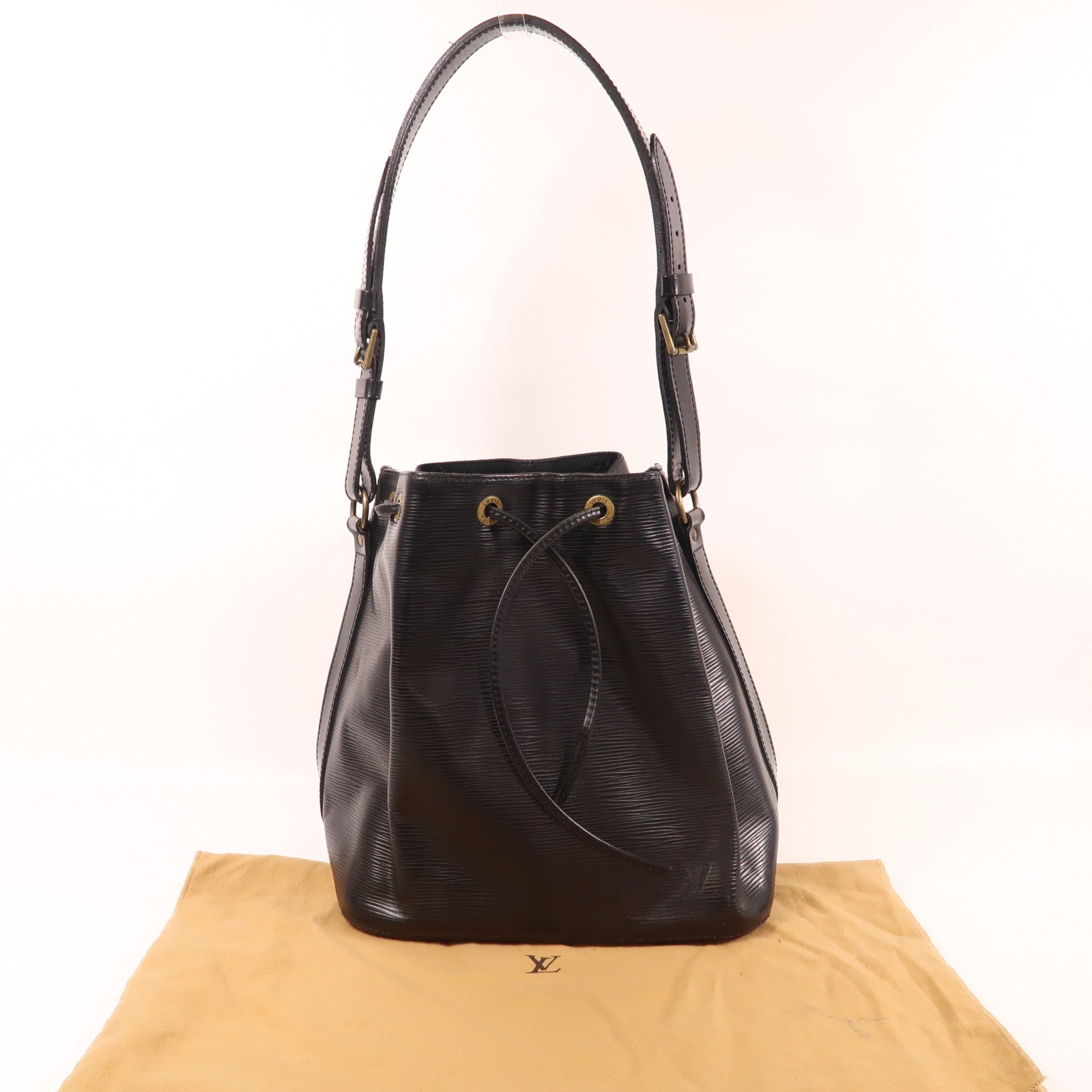LOUIS VUITTON Epi Petit Noe金扣肩背袋