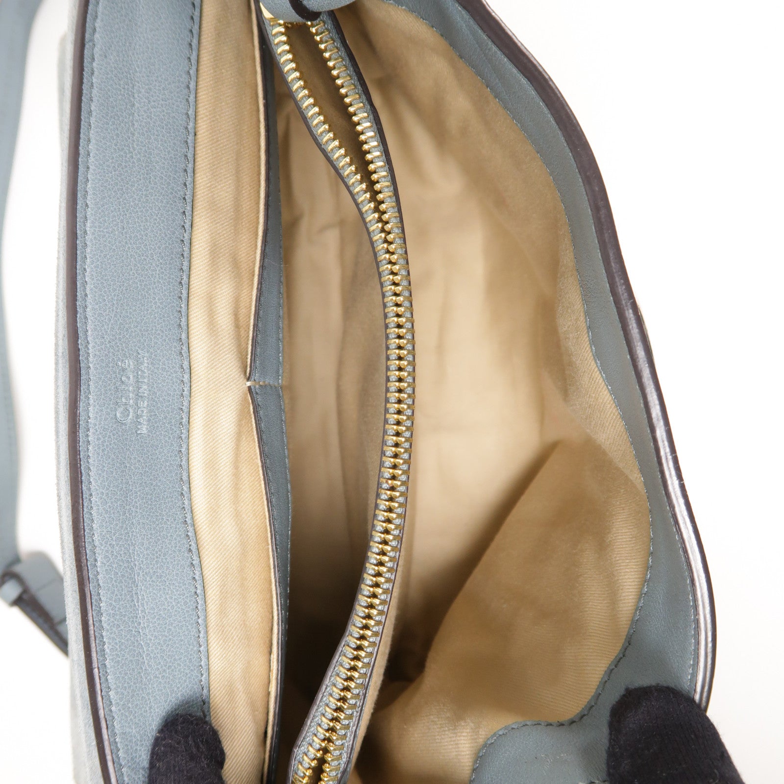 Chloe 牛皮皮革Faye Day金扣手挽肩背兩用袋