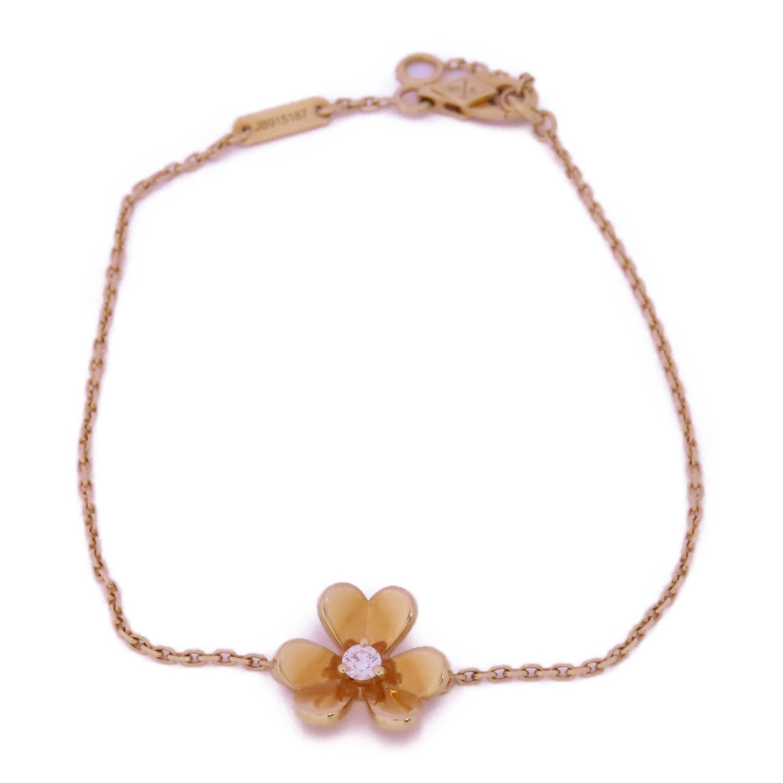 Van Cleef & Arpels 18K黃金/鑽石Frivole Diamond Bracelets手鏈
