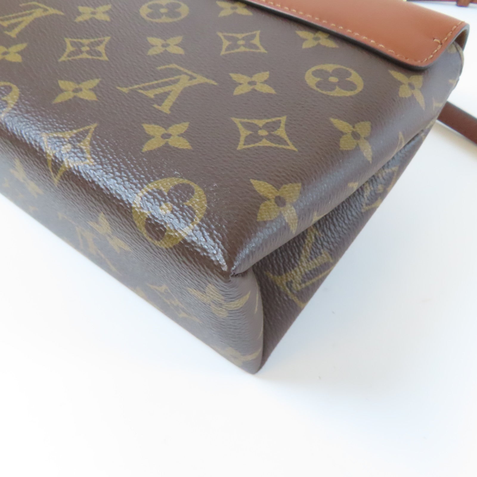 LOUIS VUITTON 【激減優惠】Monogram Locky BB金扣手挽肩背兩用袋啡色