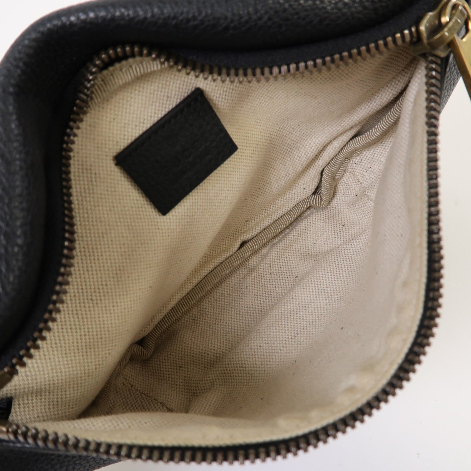 GUCCI 牛皮皮革Small Waist Bag腰包黑色