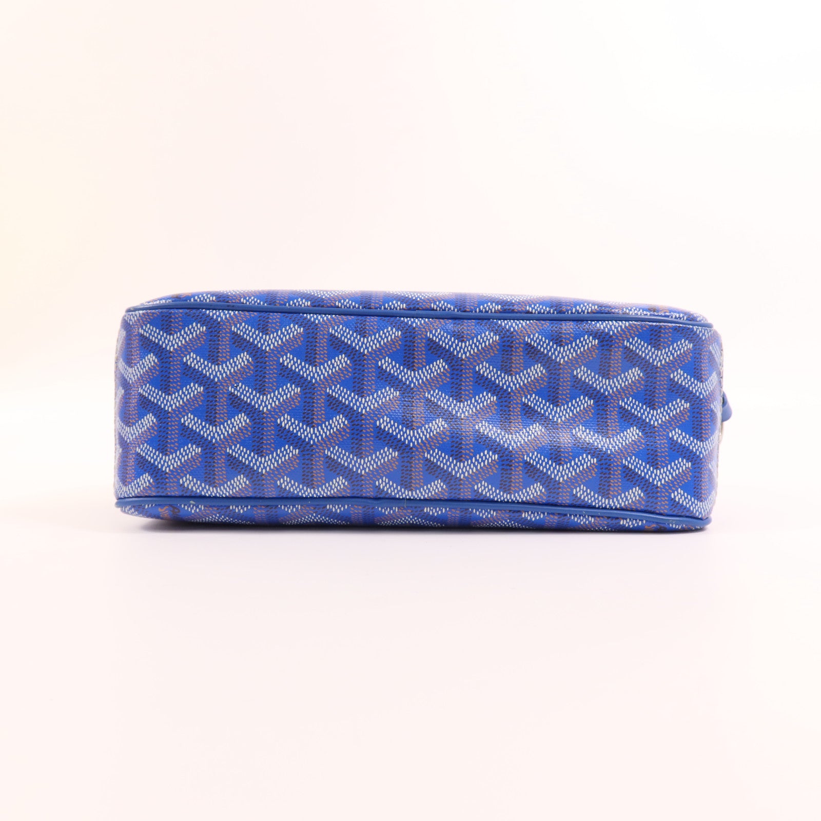 GOYARD 塗層帆布Sac Cap Vert銀扣肩背袋