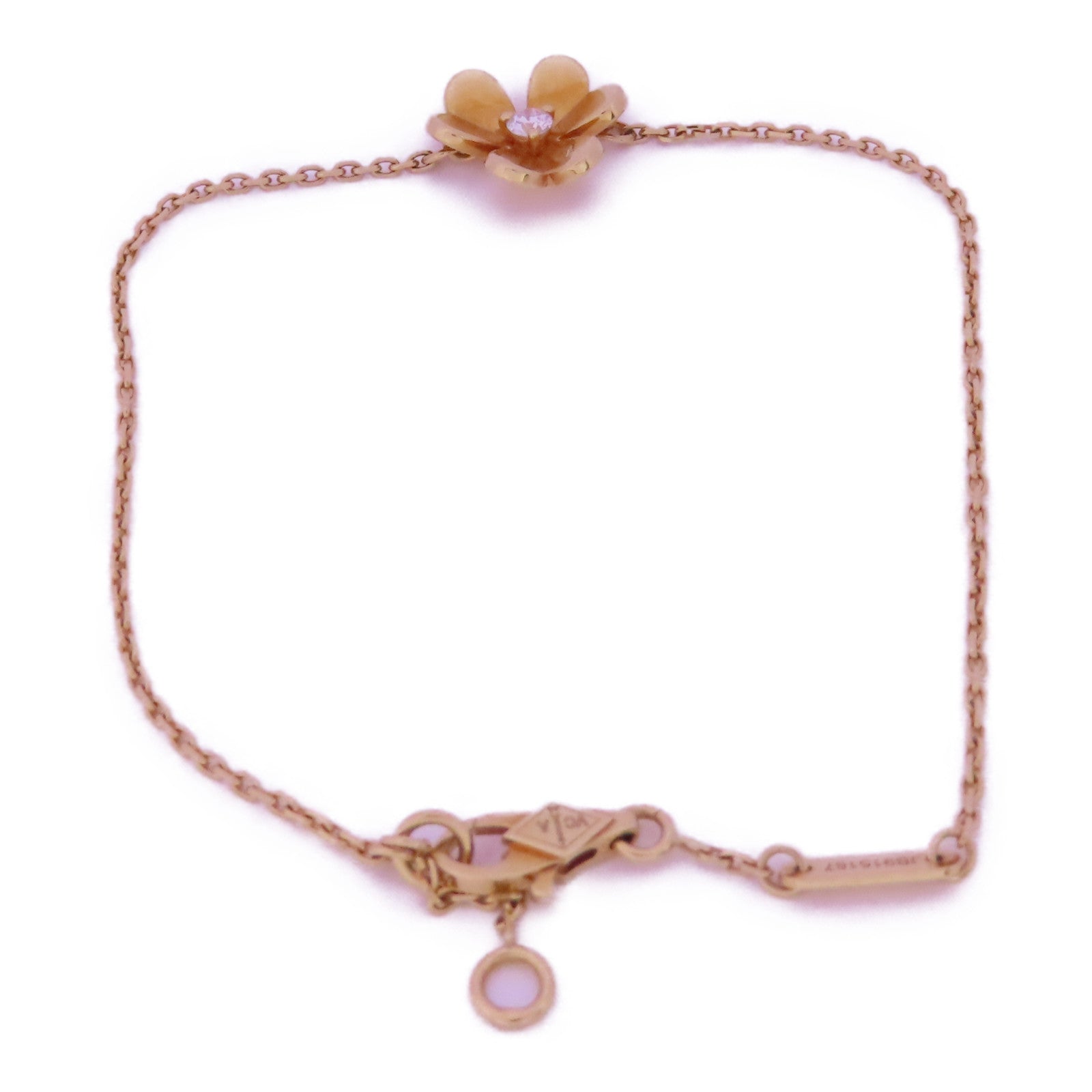 Van Cleef & Arpels 18K黃金/鑽石Frivole Diamond Bracelets手鏈
