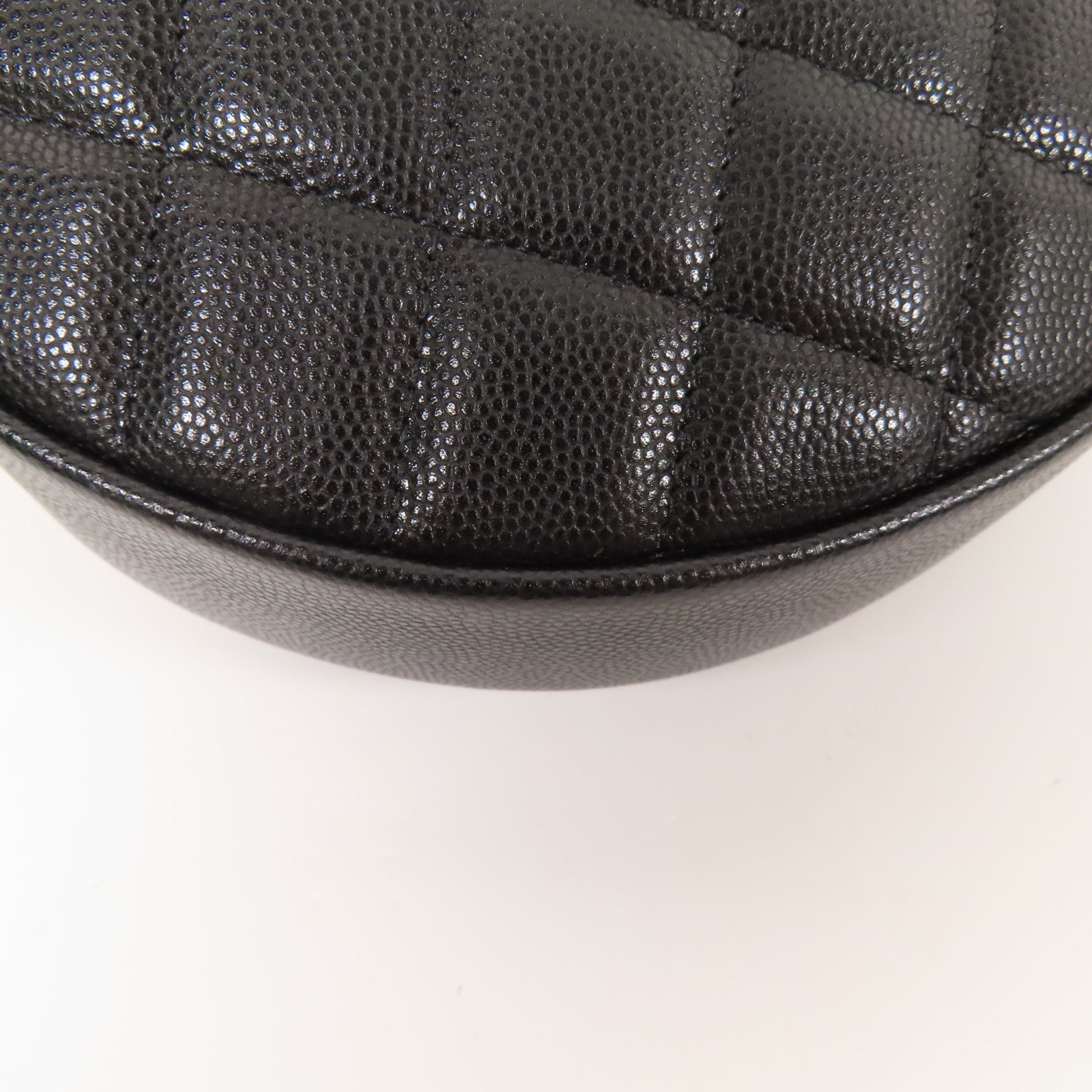 CHANEL 牛皮皮革Hobo Pouch金扣鏈帶手挽袋