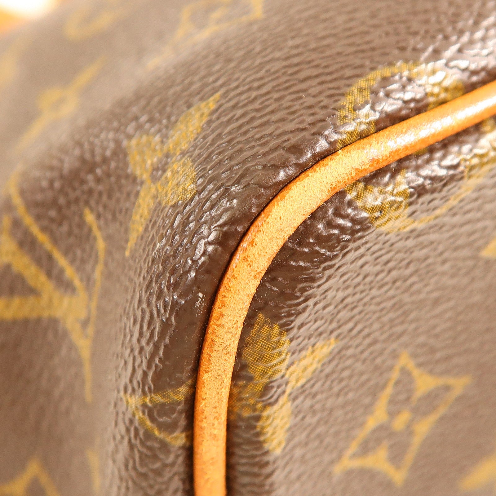 LOUIS VUITTON LV GHW Palermo PM 2 Way Shoulder Bag M40145 Monogram Brown