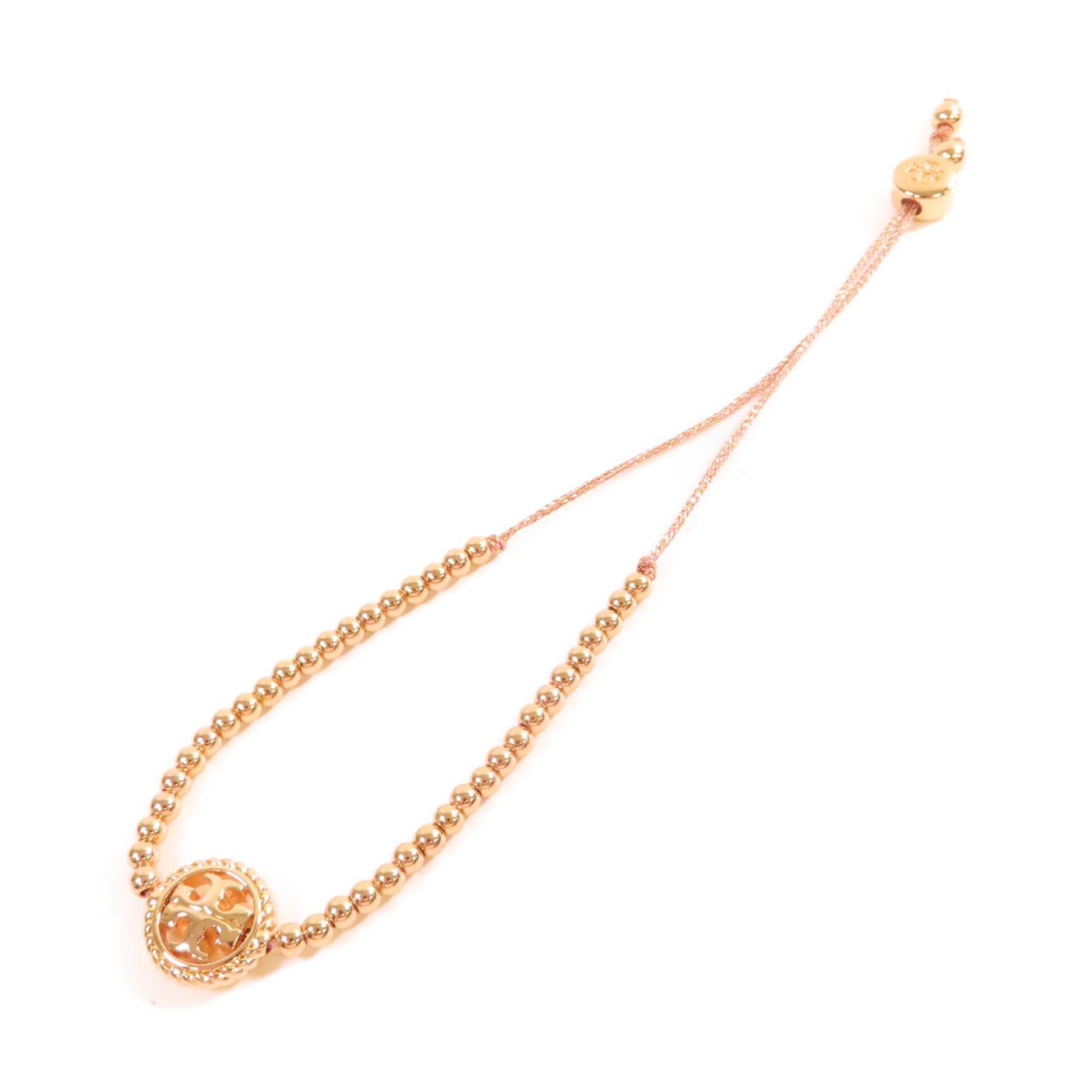 Tory Burch 金屬Bracelet手鏈金色/粉紅色