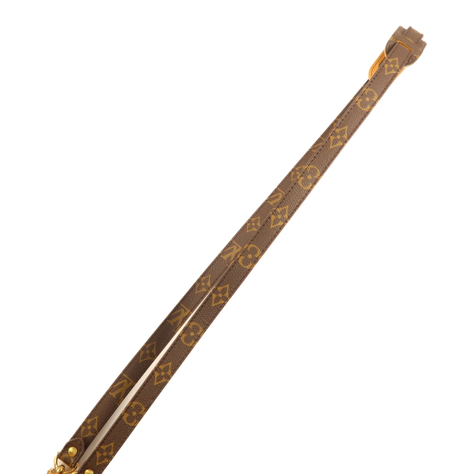 LOUIS VUITTON LV GHW Shoulder Strap Monogram Brown