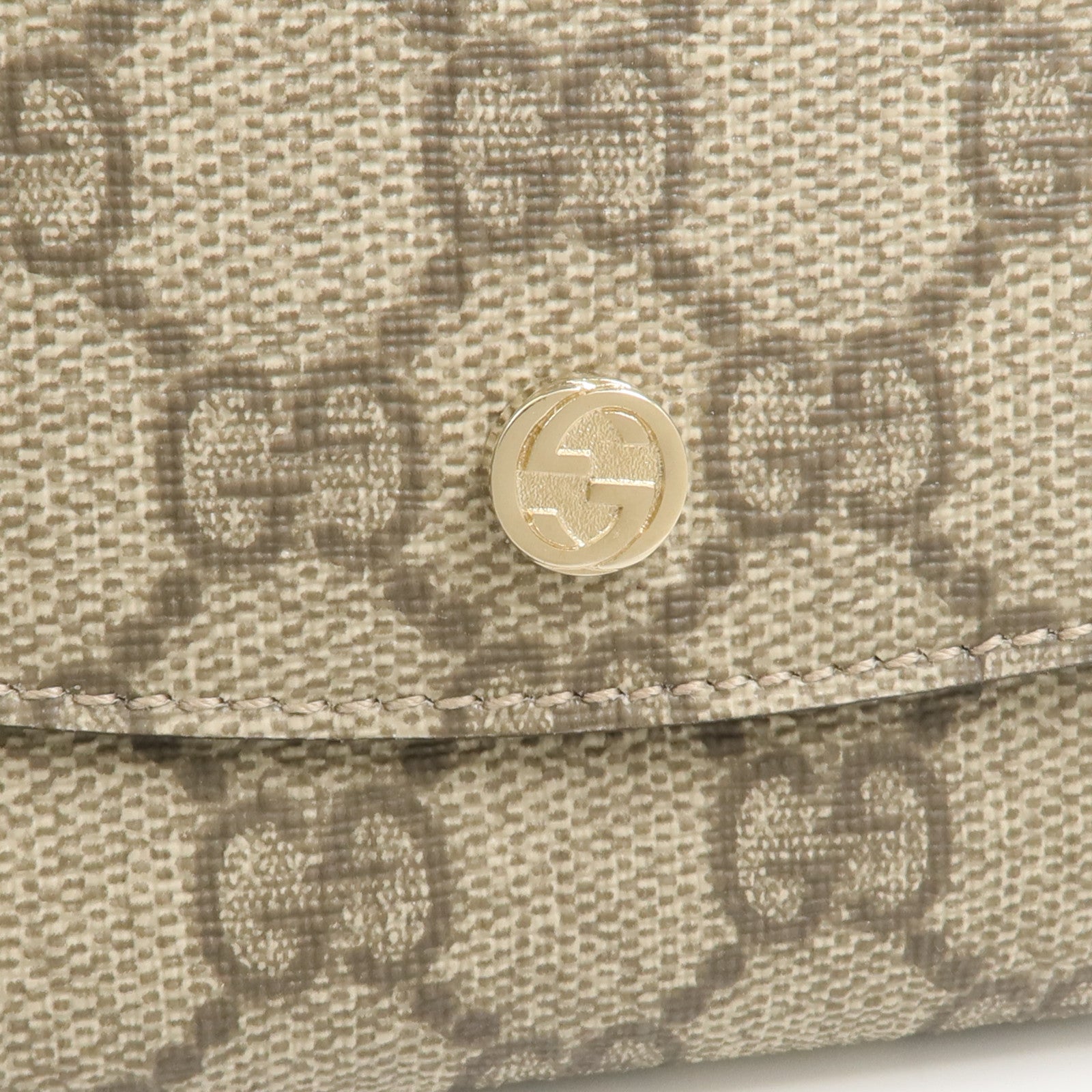 GUCCI 塗層帆布Long Wallet長錢包