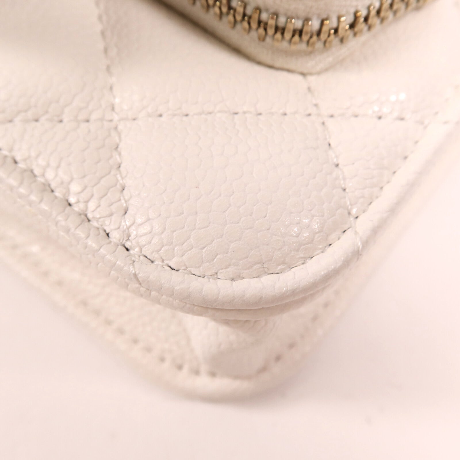 CHANEL 牛皮皮革Mini Affinity金扣手挽肩背兩用袋