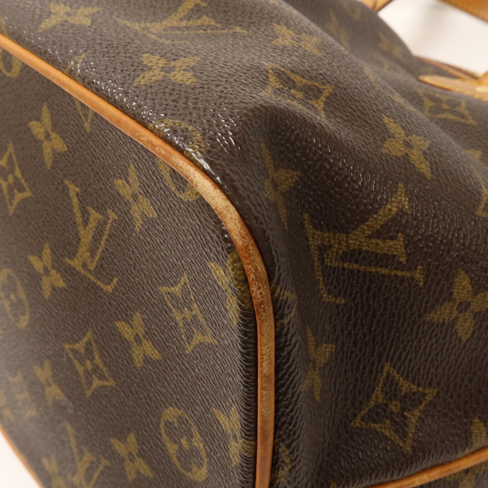 LOUIS VUITTON Monogram Palermo PM手挽肩背兩用袋棕色