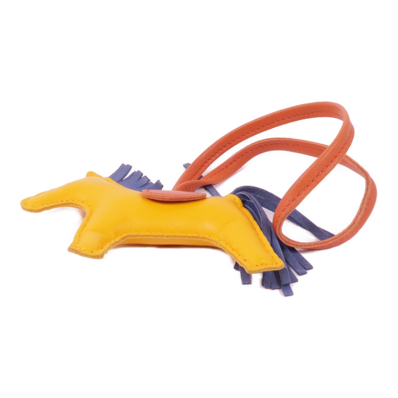 HERMES Milo皮革/Swift皮革Rodeo PM掛飾