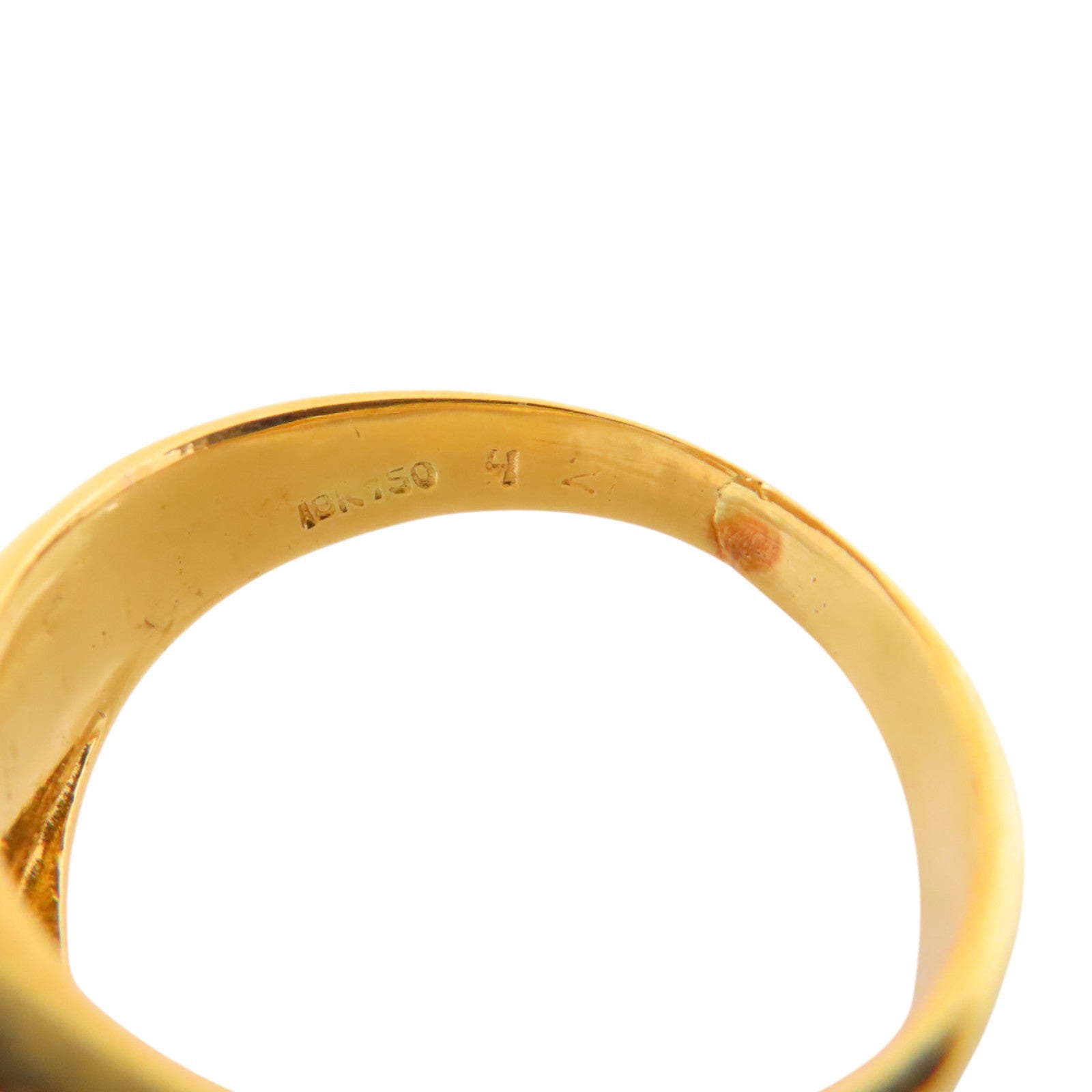 JEWELRY 18K黃金/白金/鑽石Diamond Ring戒指US#6.25