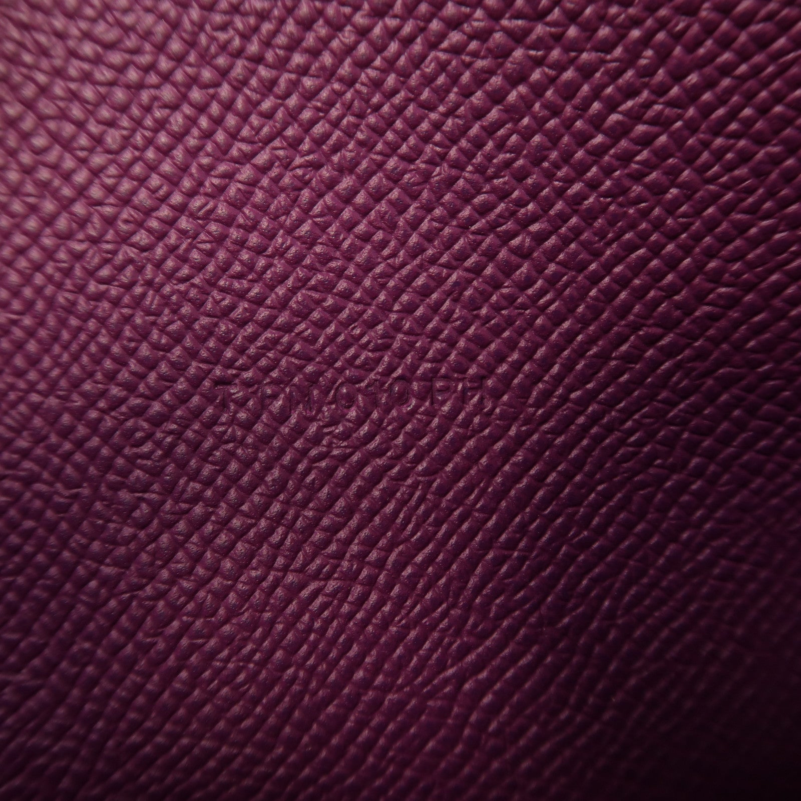 HERMES Epsom皮革Constance Long Wallet銀扣長錢包海葵紫色