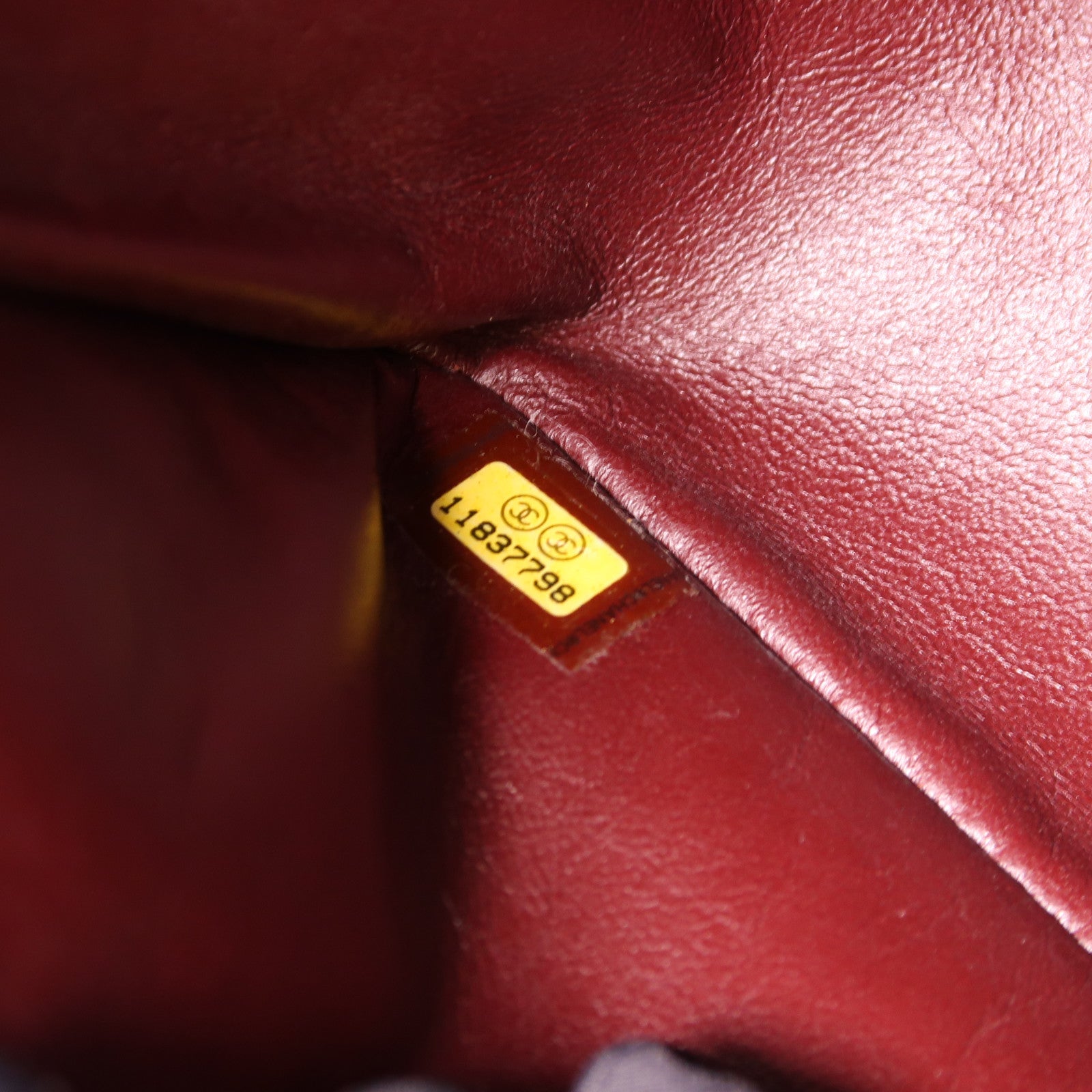 CHANEL 牛皮皮革2.55 Jumbo銀扣鏈帶肩背袋