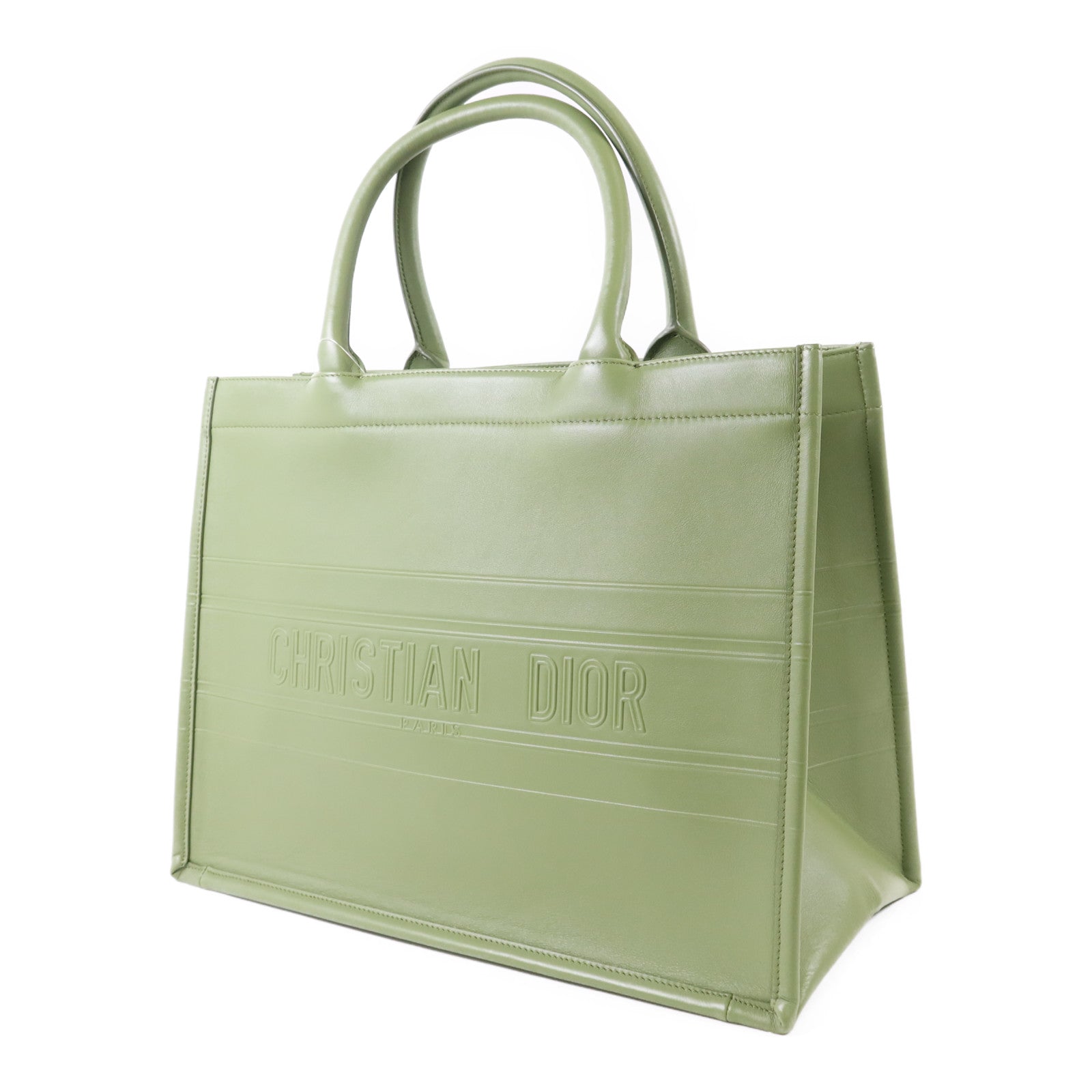 Dior 【激減優惠】牛皮皮革Book Tote手挽袋