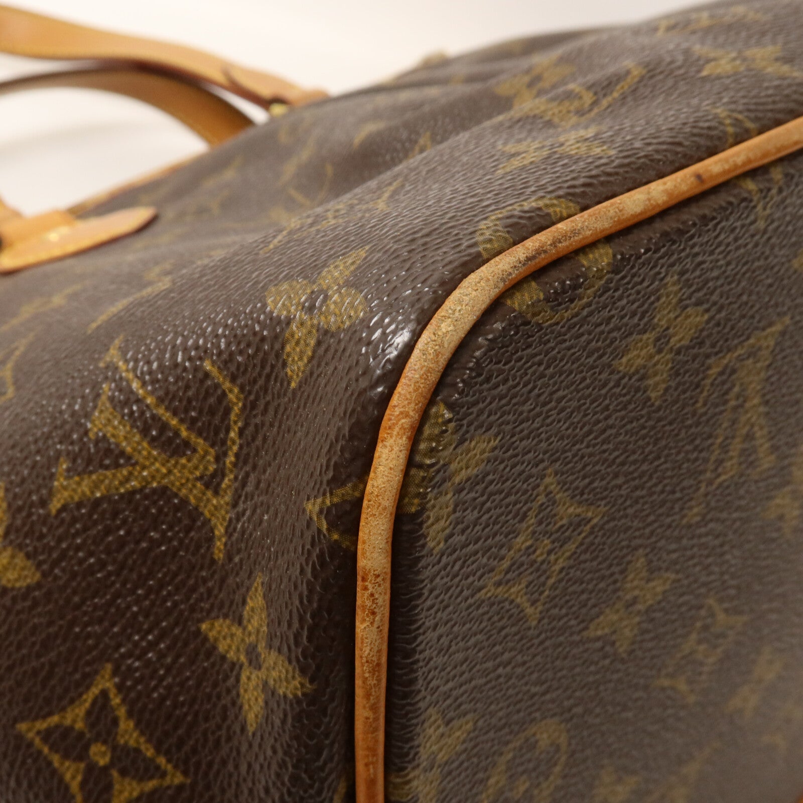 LOUIS VUITTON Monogram Palermo PM手挽肩背兩用袋棕色
