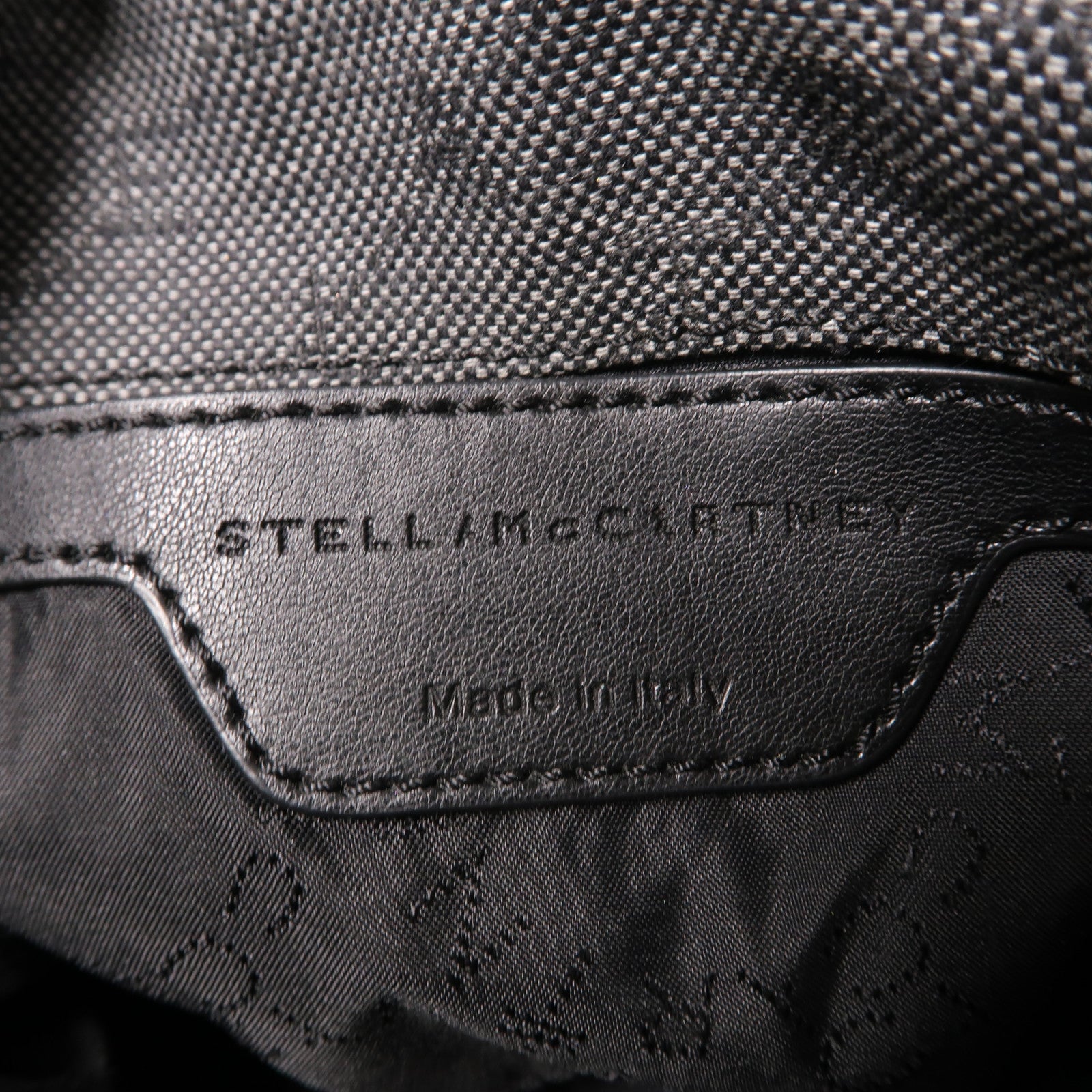 Stella McCartney 布質Stella Mccartney手挽肩背兩用袋灰色