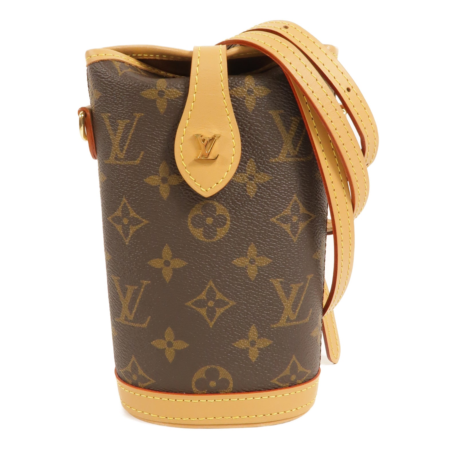 LOUIS VUITTON Monogram Fold Me Pouch金扣肩背袋
