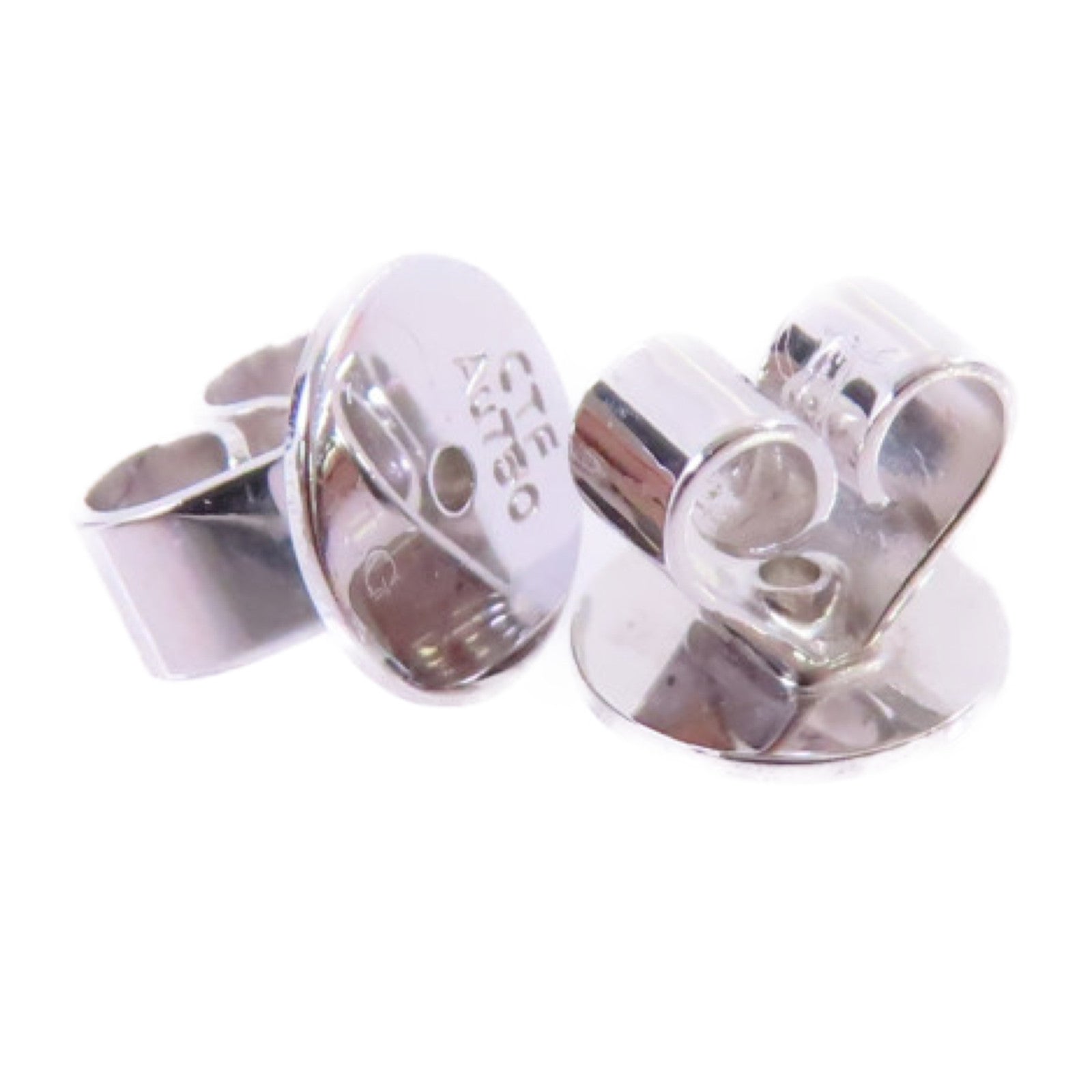 JEWELRY 18K白金Diamond/Emerald Earrings 0.48ct鑽石/0.24ct綠寶石耳環