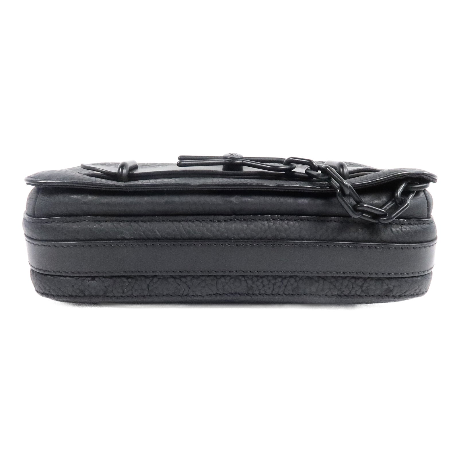 LOUIS VUITTON Monogram Taurillon Steamer Messenger肩背袋