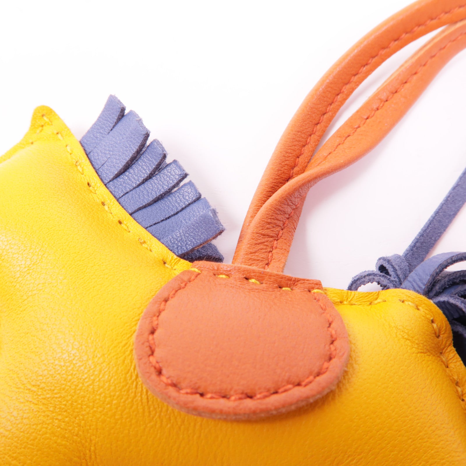 HERMES Milo皮革/Swift皮革Rodeo PM掛飾