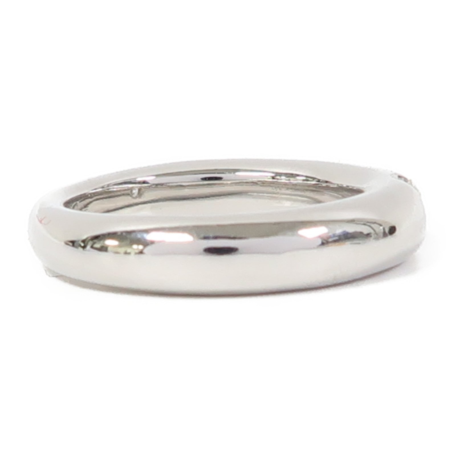 CARTIER 18K白金Ellipse Ring戒指Cartier#51/US#5.75