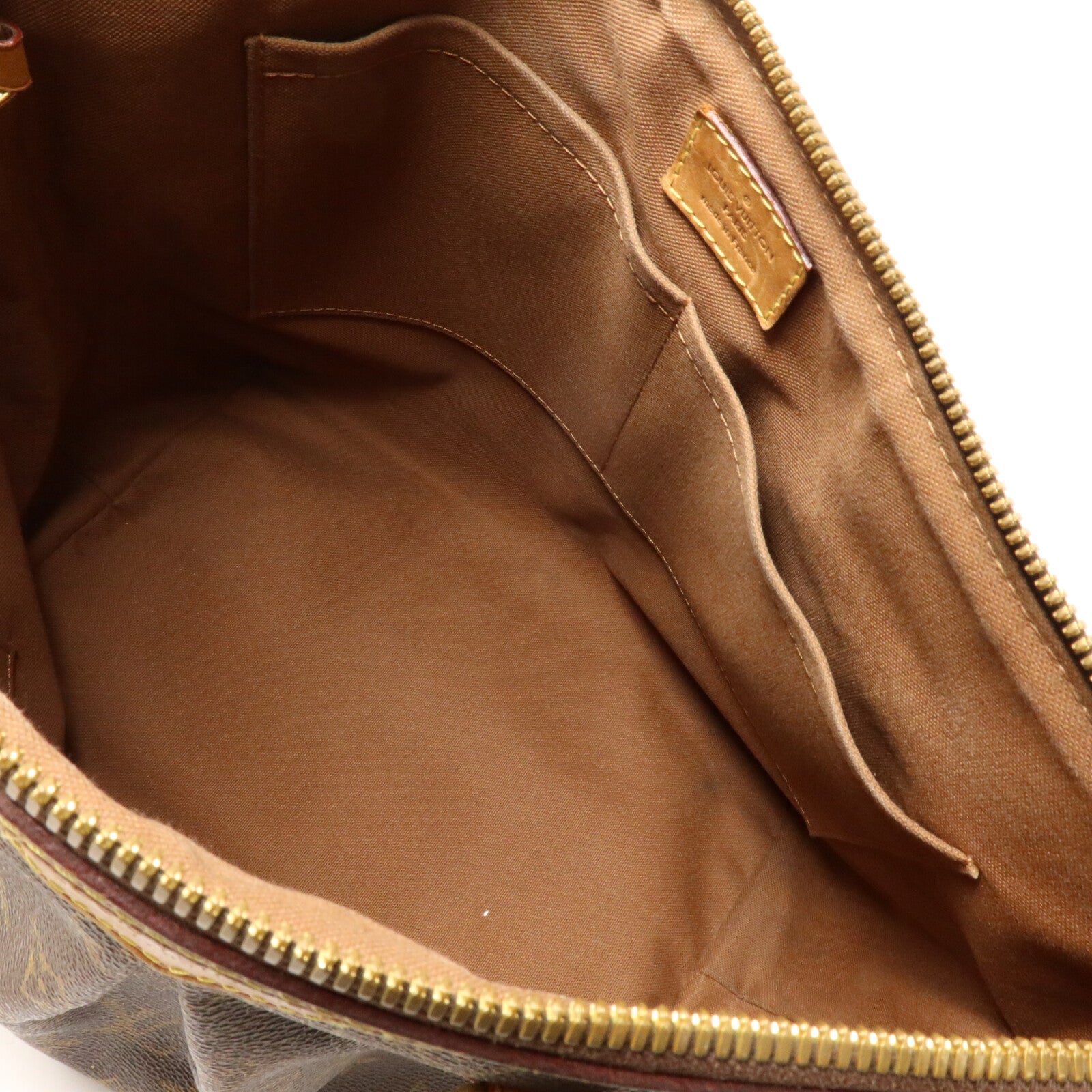 LOUIS VUITTON Monogram Palermo PM手挽肩背兩用袋棕色