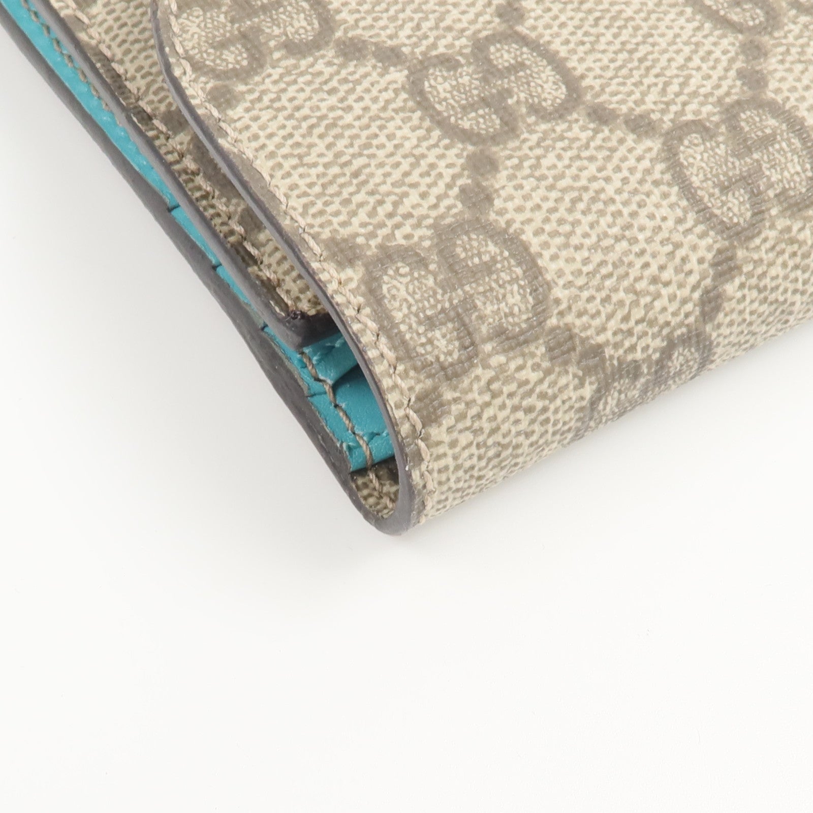 GUCCI 塗層帆布Long Wallet長錢包
