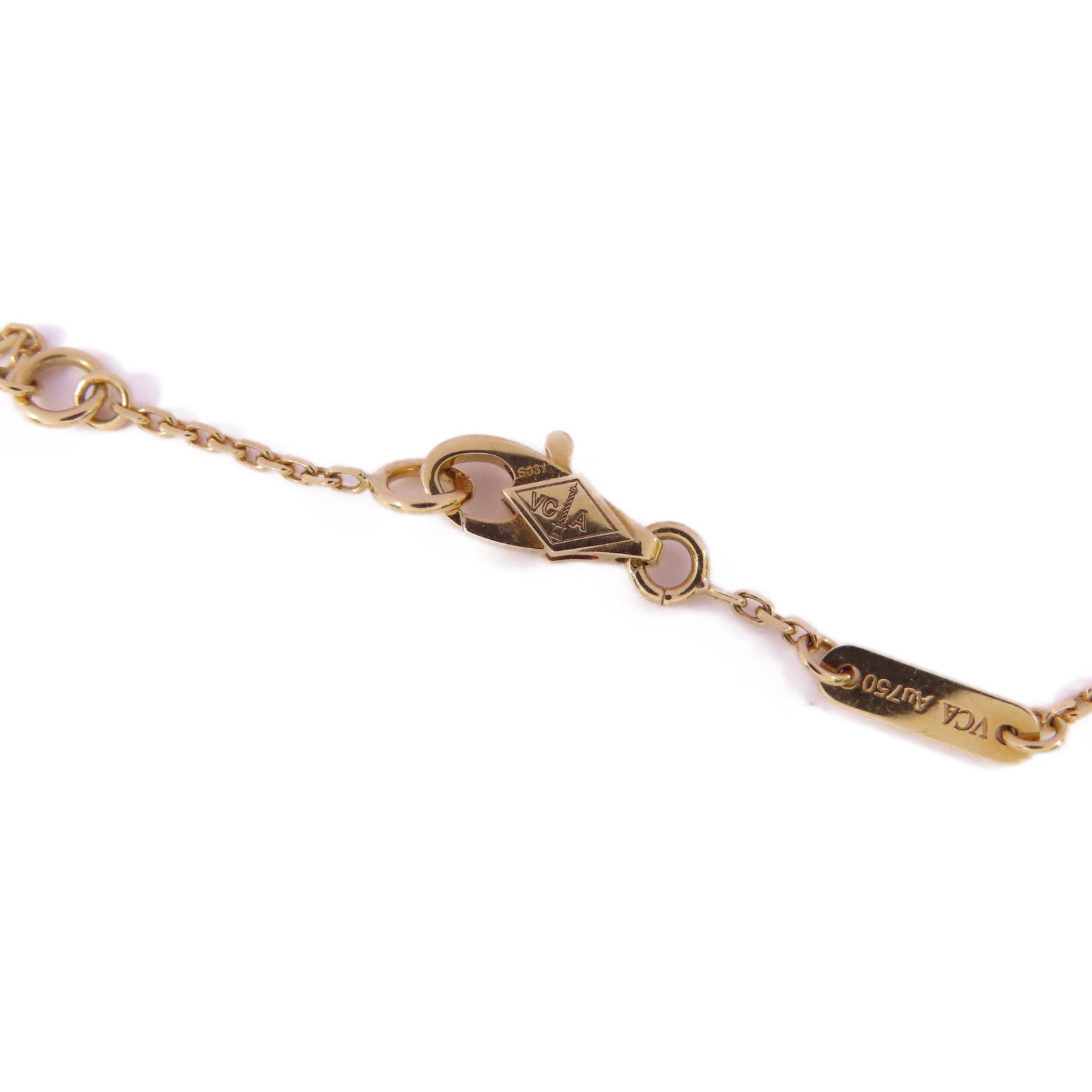 Van Cleef & Arpels 18K黃金/鑽石Frivole Diamond Bracelets手鏈