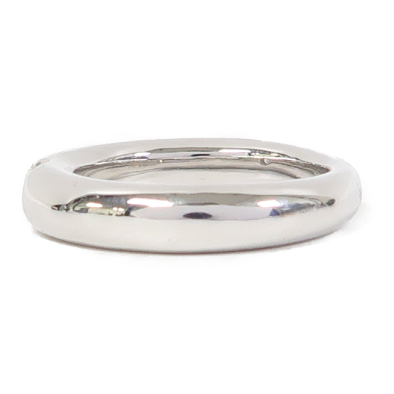 CARTIER 18K白金Ellipse Ring戒指Cartier#51/US#5.75