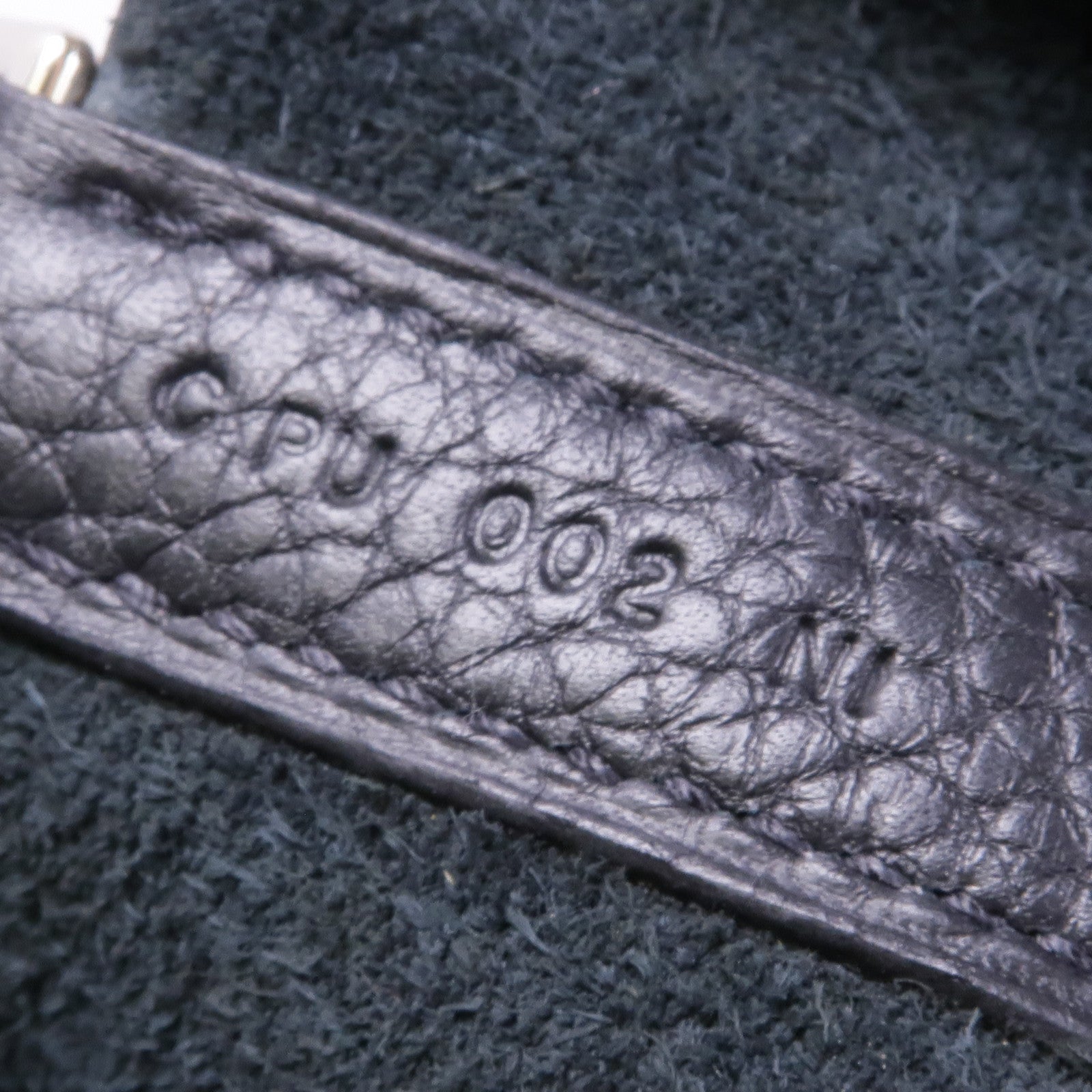 HERMES Clemence皮革Picotin MM銀扣手挽袋89 Noir