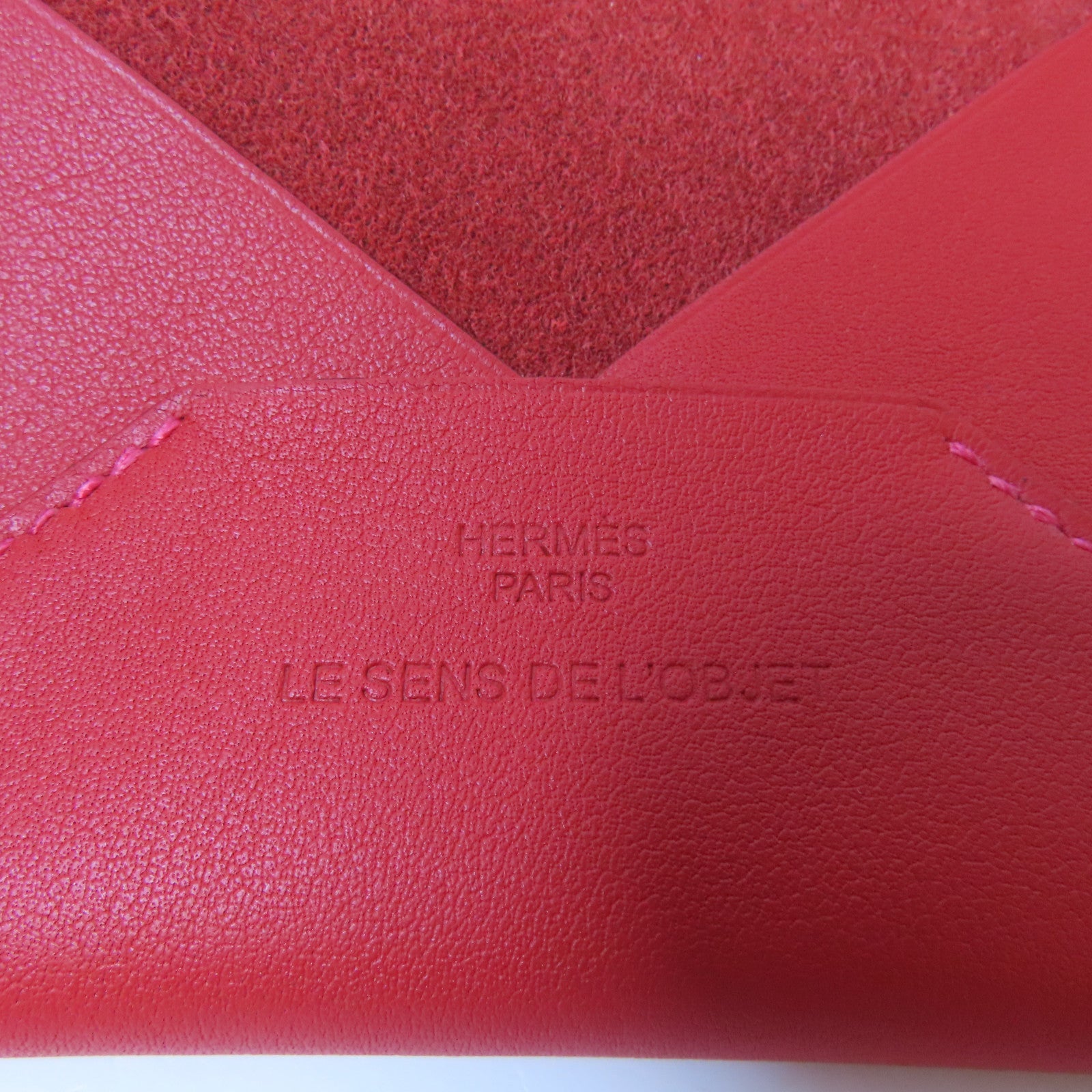 HERMES 【限時優惠】Swift皮革Card Case卡片套Vermillion/紅色