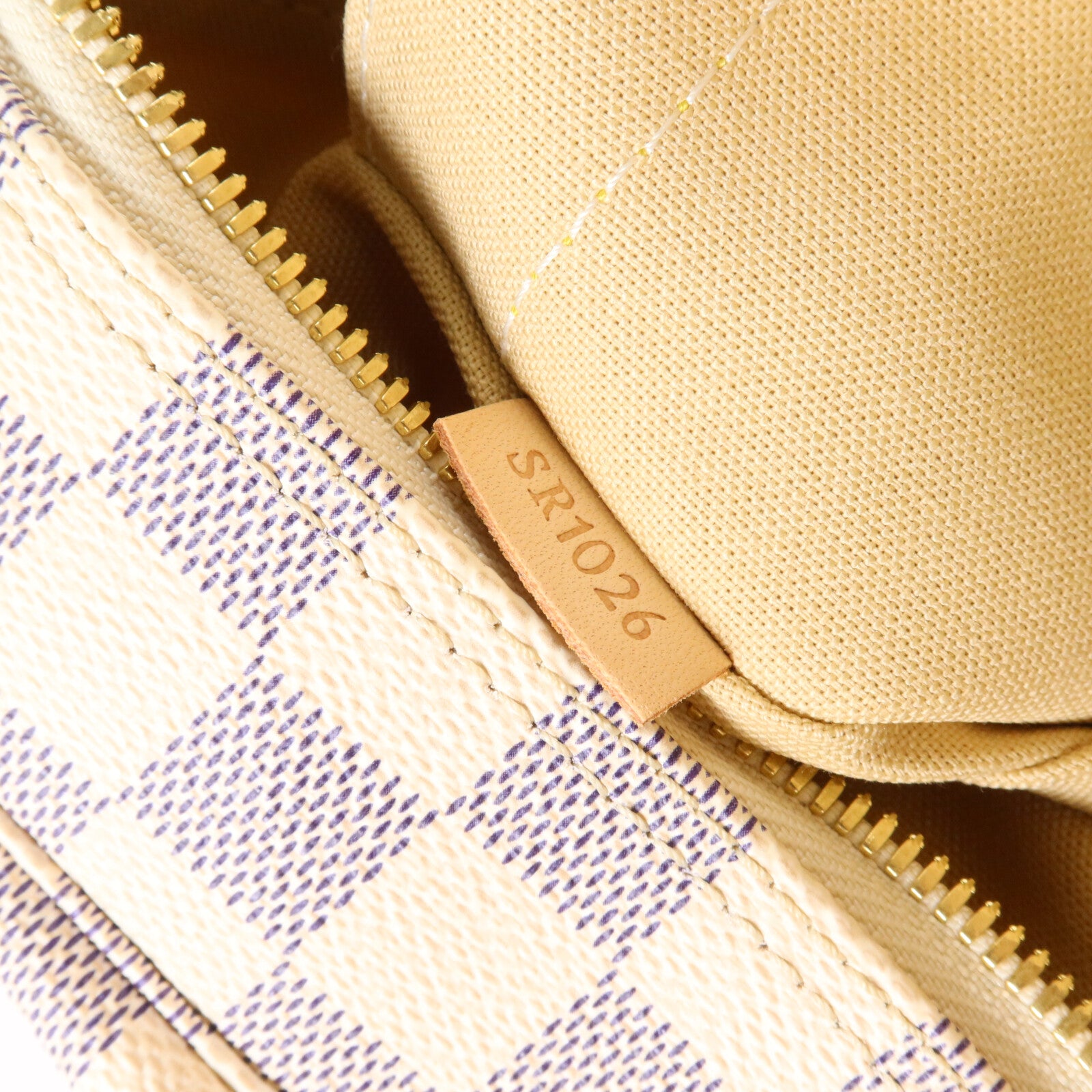 LOUIS VUITTON Damier Azur Naviglio肩背袋