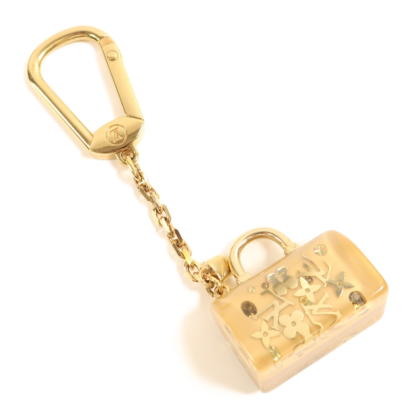 LOUIS VUITTON PVC Key Ring/Charm金扣鑰匙圈/掛飾